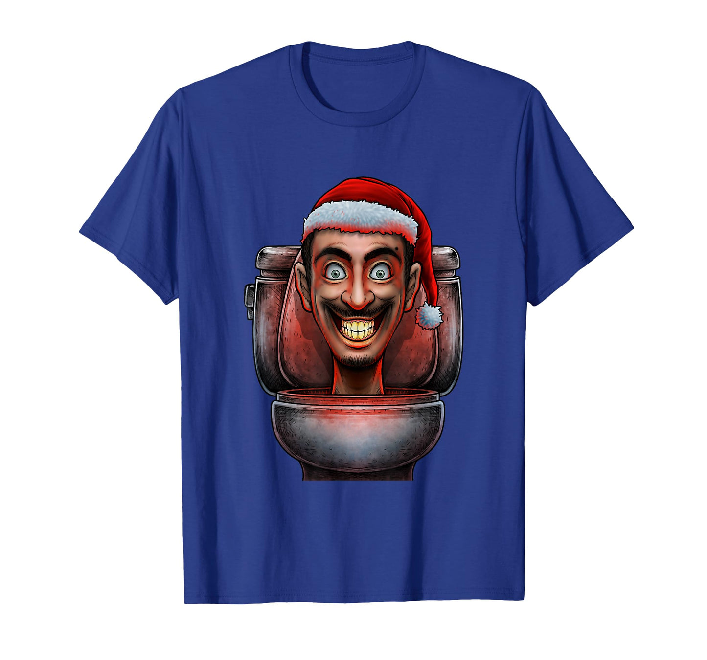 Merry Christmas Skibidi Xmas Speakerman Skibidi Toilet Funny T-Shirt
