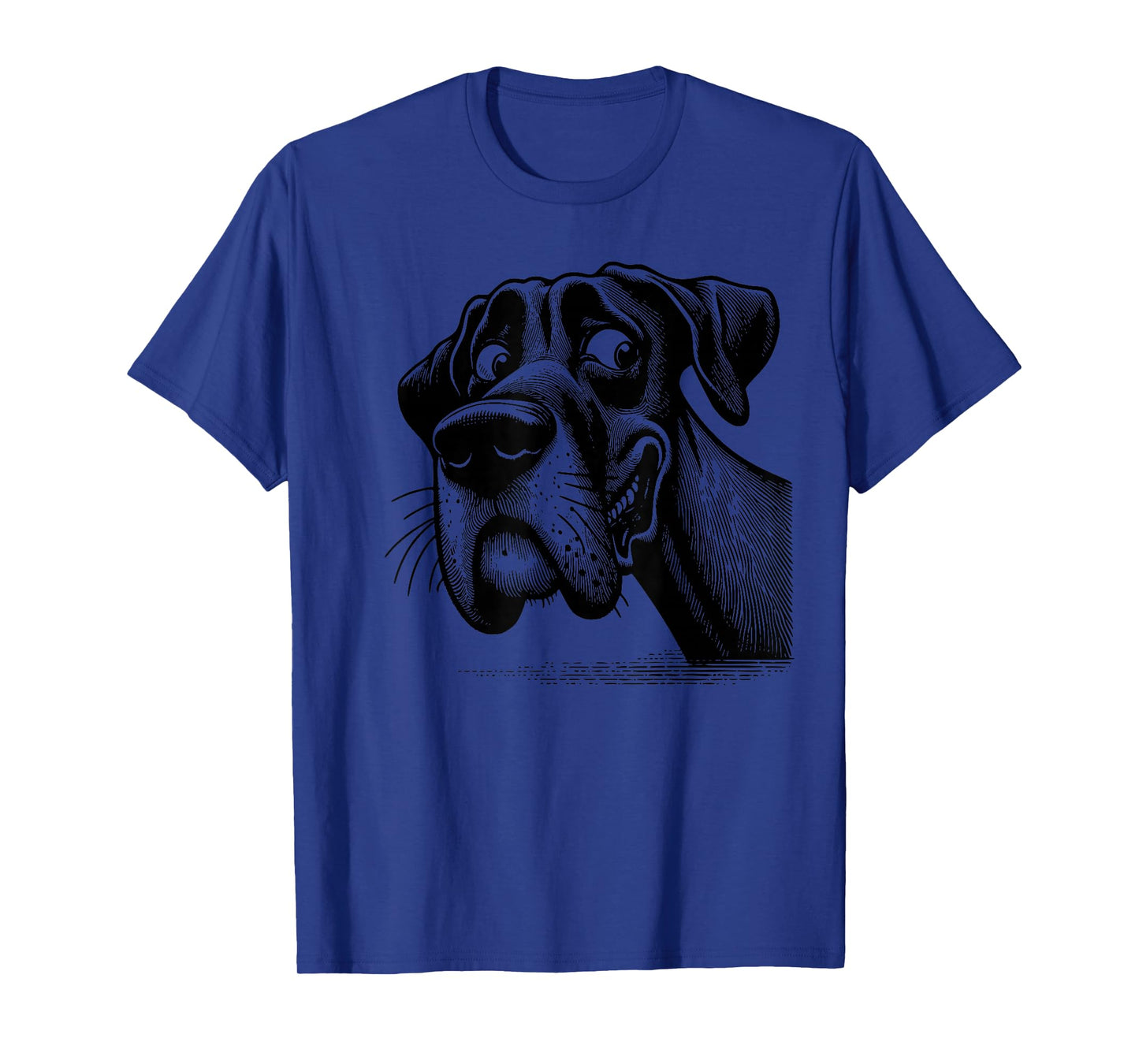 Goofy Giant Adorable Large Gentle Dog Lover Great Dane T-Shirt