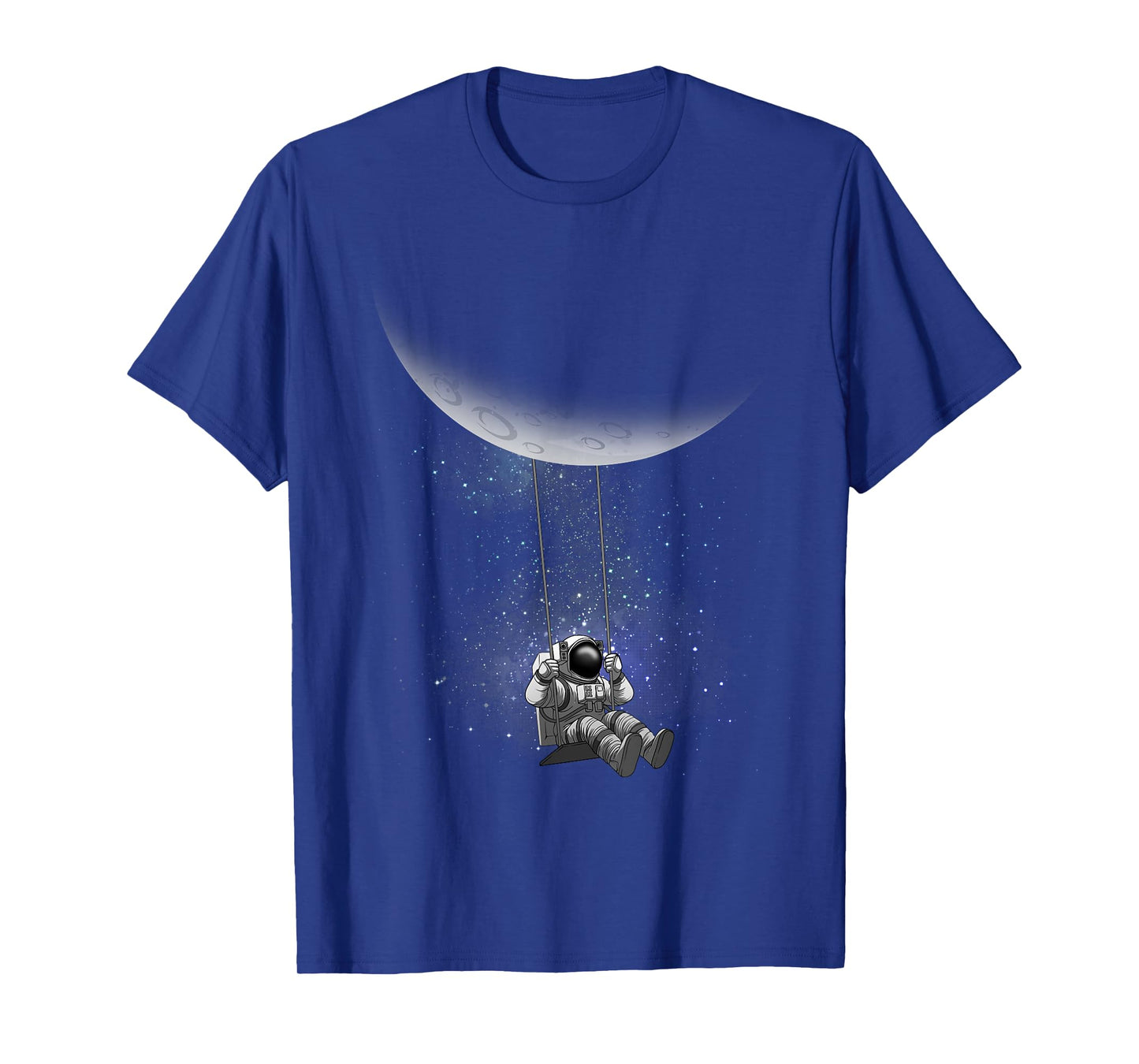 Space Themed For Men Women Outer Space Moon Galaxy Astronaut T-Shirt