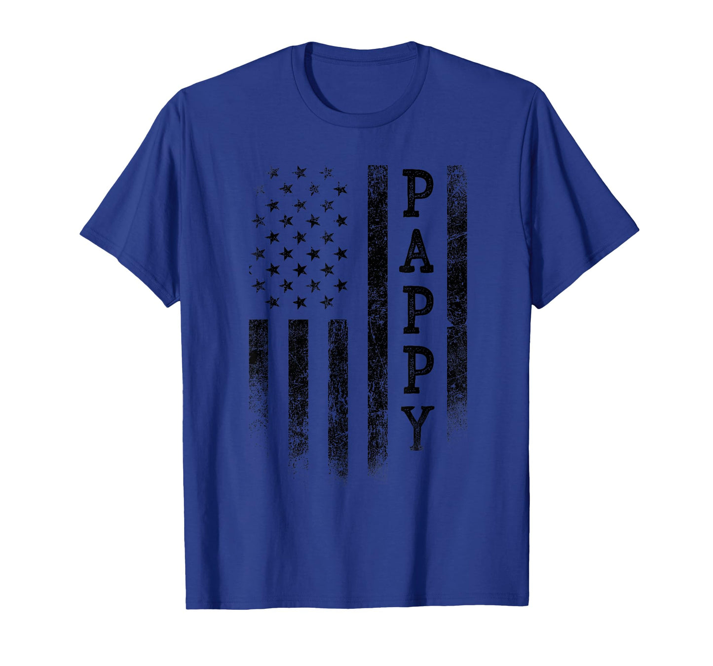 Pappy Patriotic American USA Flag Father's Day Pappy T-Shirt