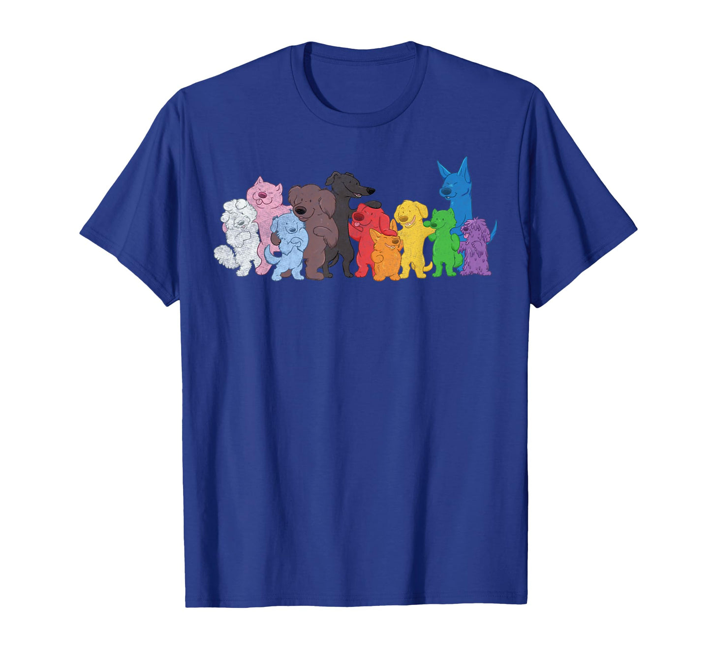 Pride LGBT Shirt Progress Pride Puppies Dog Vintage T-Shirt