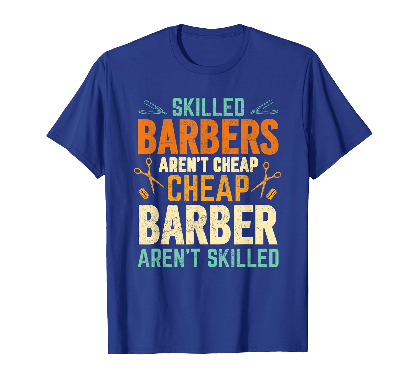 Barber Dad Funny Hairdressing Hair Stylists Barber For Men T-Shirt