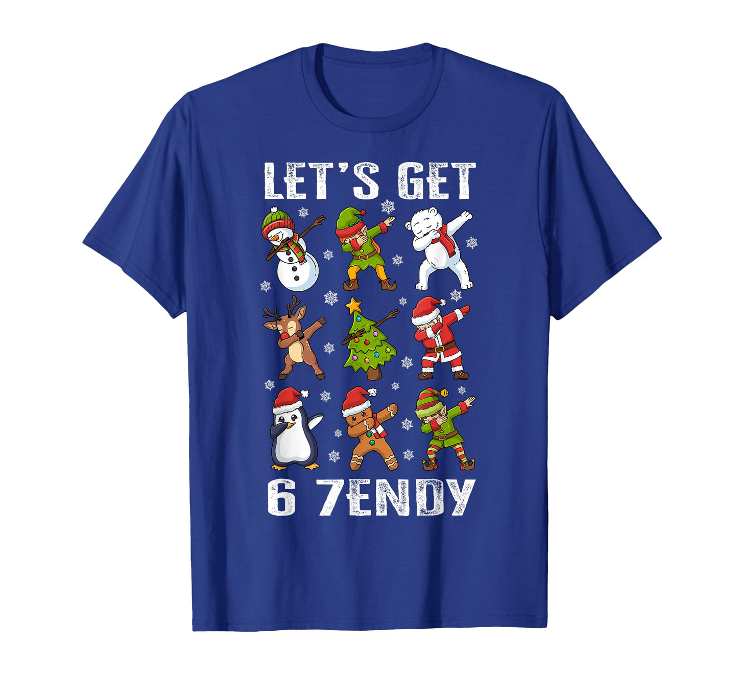 Let's Get 6 7endy Six Seven 67 Christmas Dabbing Santa Dab T-Shirt