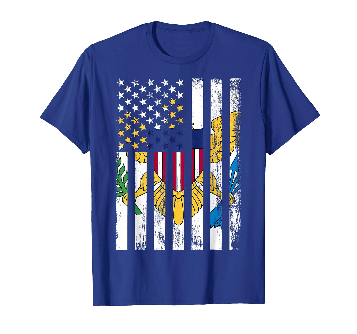 American Virgin Islands & USA T-Shirt