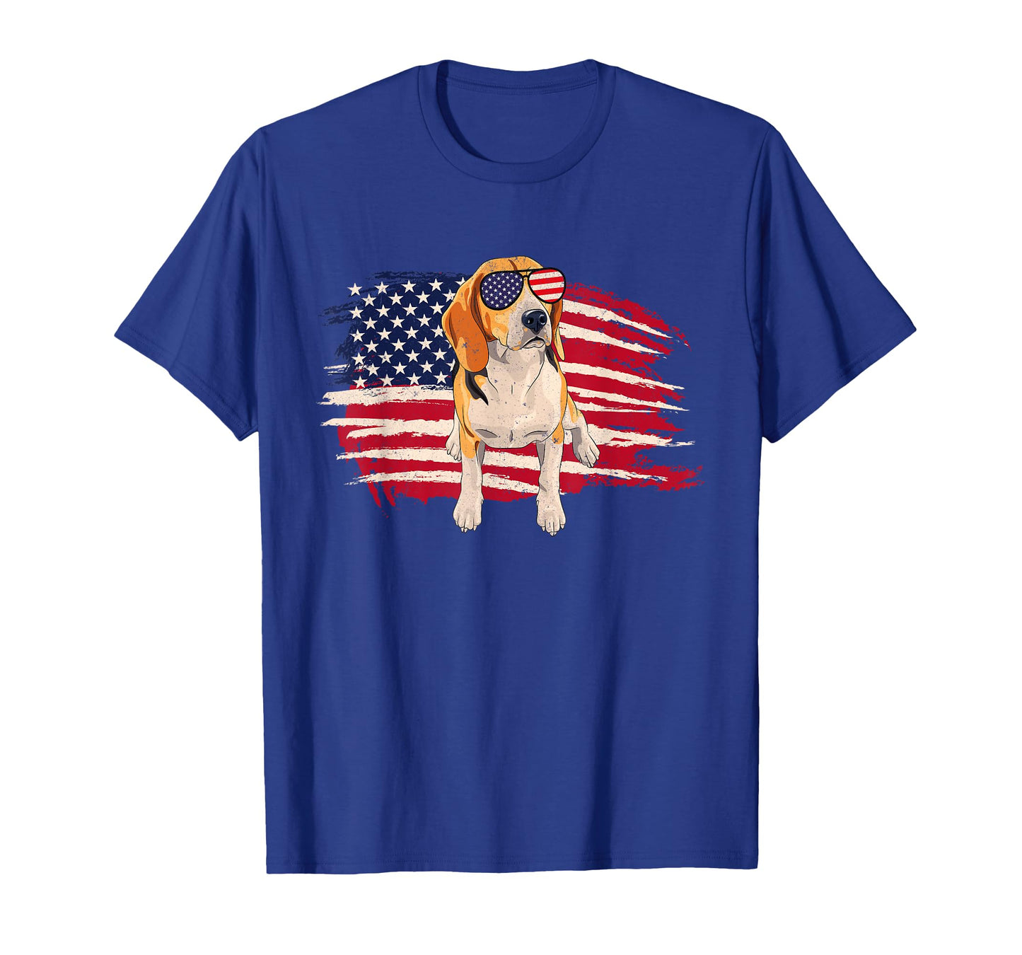 American Flag Beagle - Puppy Dog Lover Animal Breeder T-Shirt