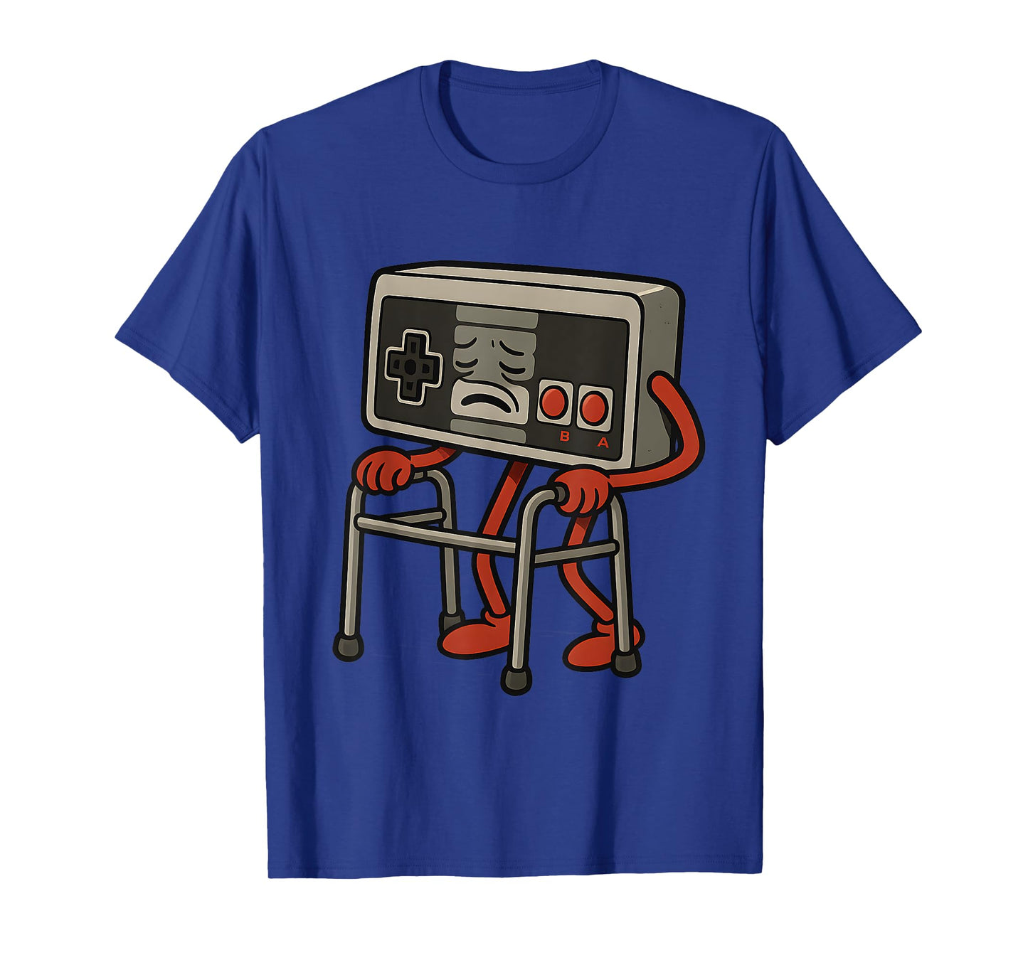 Funny Old Gamer Gaming Retro 80s 90s Video Game Old Gamer T-Shirt
