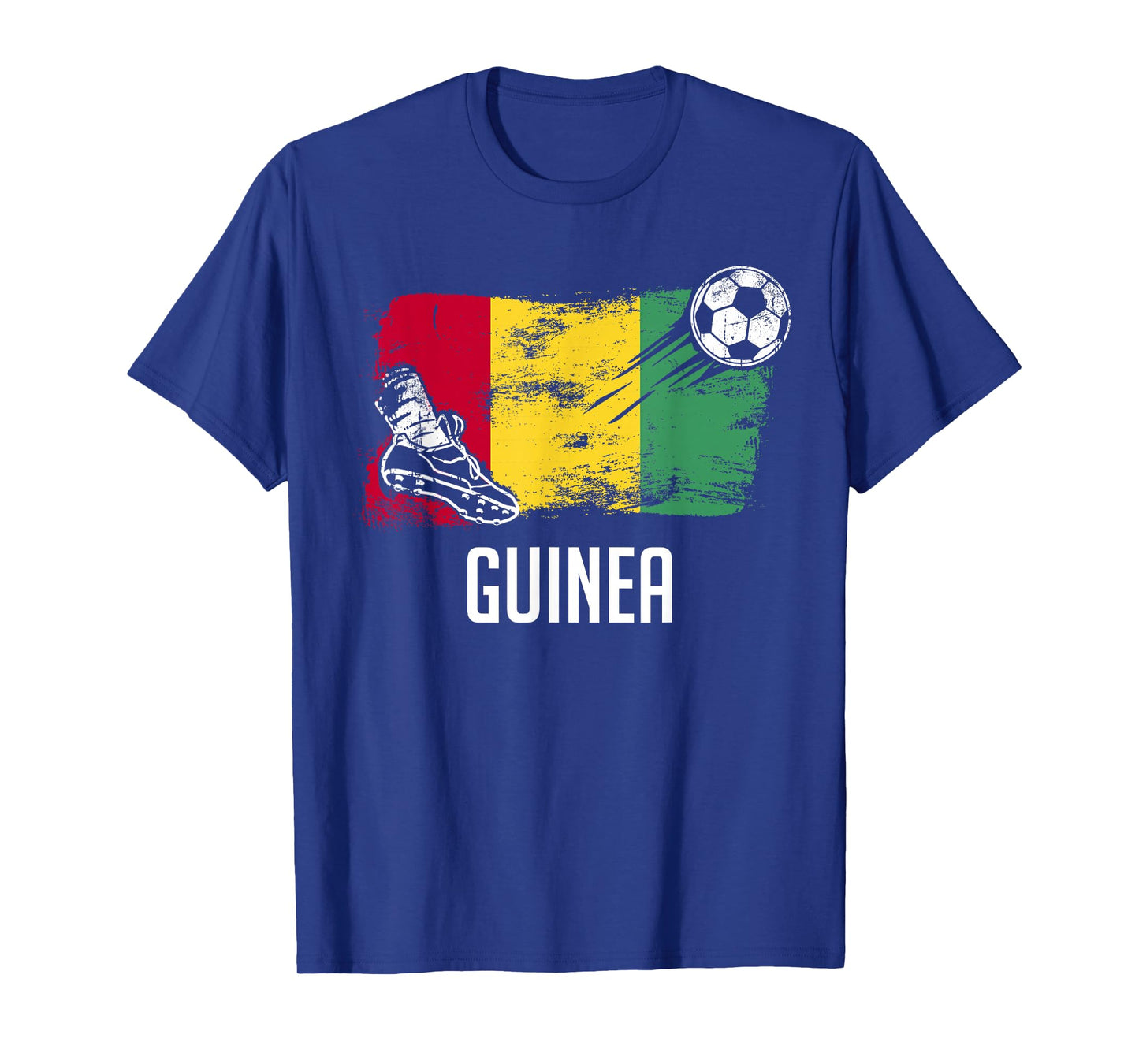 Guinea Flag Jersey Guinean Soccer Team Guinean T-Shirt