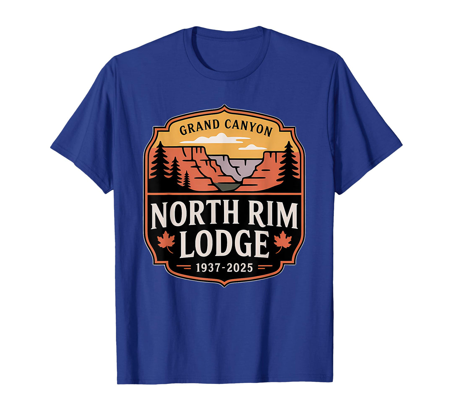 Grand Canyon North Rim Lodge 1937–2025 Tribute T-Shirt