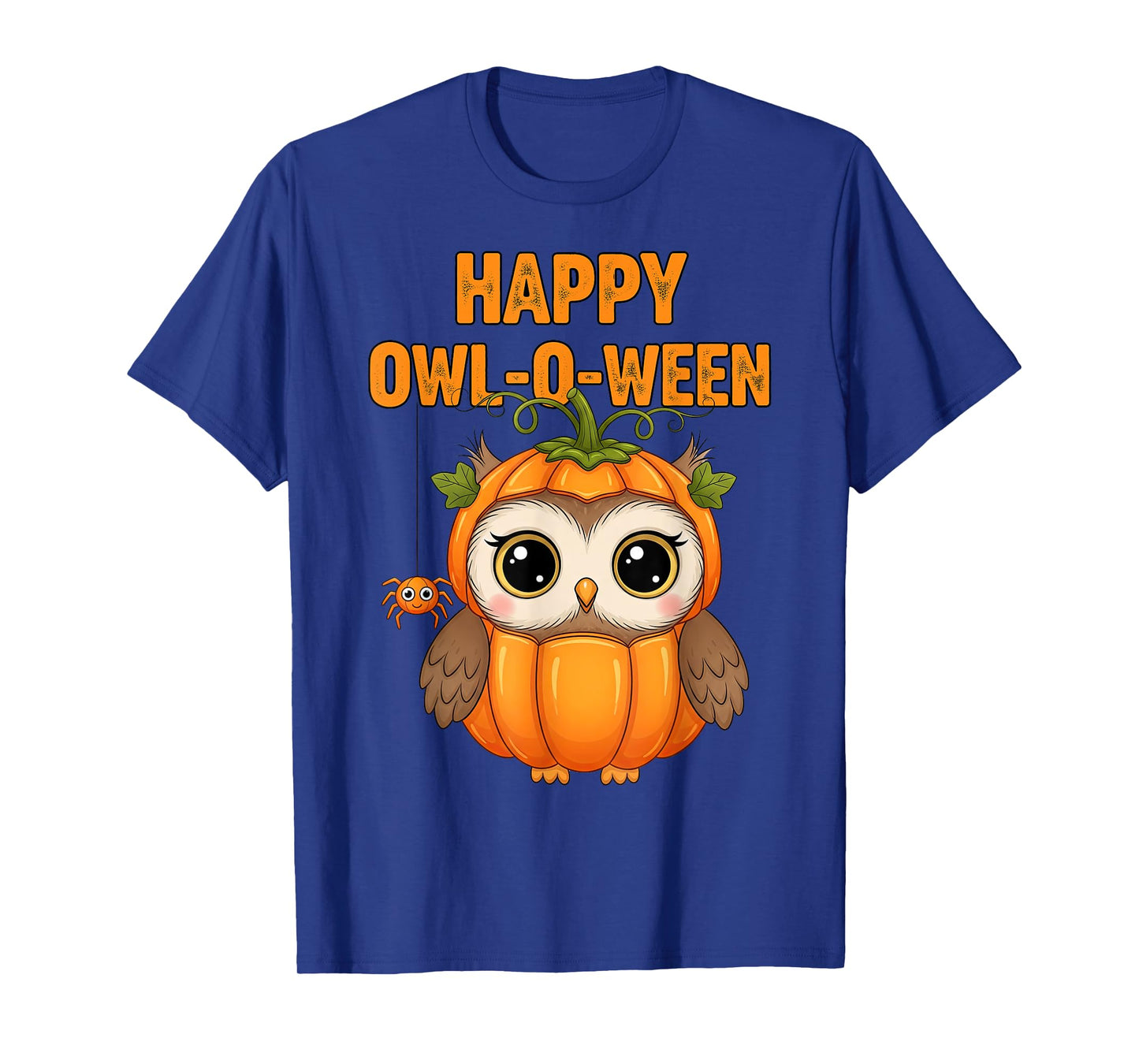 Happy Owl-O-Ween Spooky Owl Funny Costume for Halloween T-Shirt