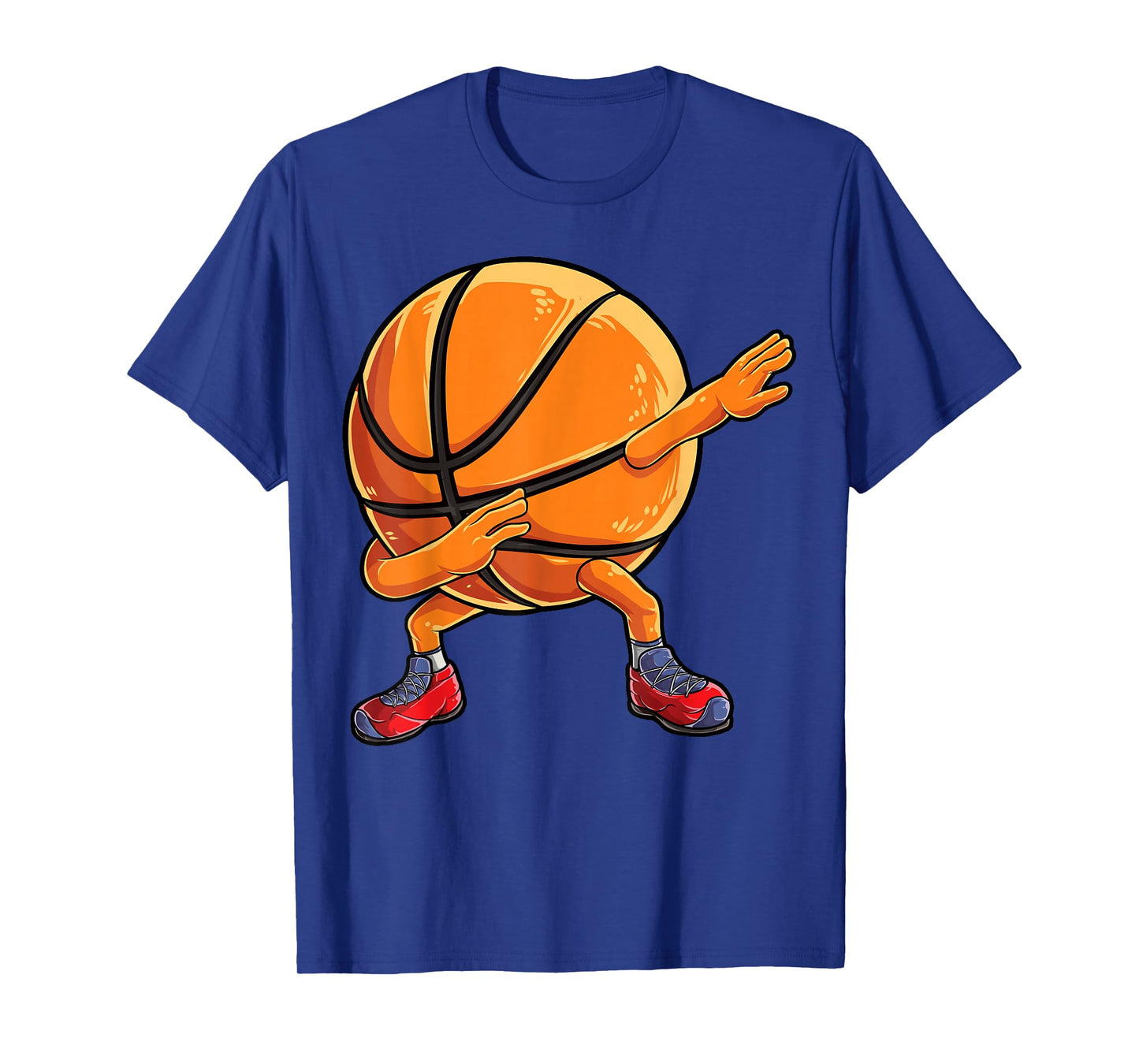 Dabbing Basketball Ball Funny Men Women Sports Player Dab T-Shirt