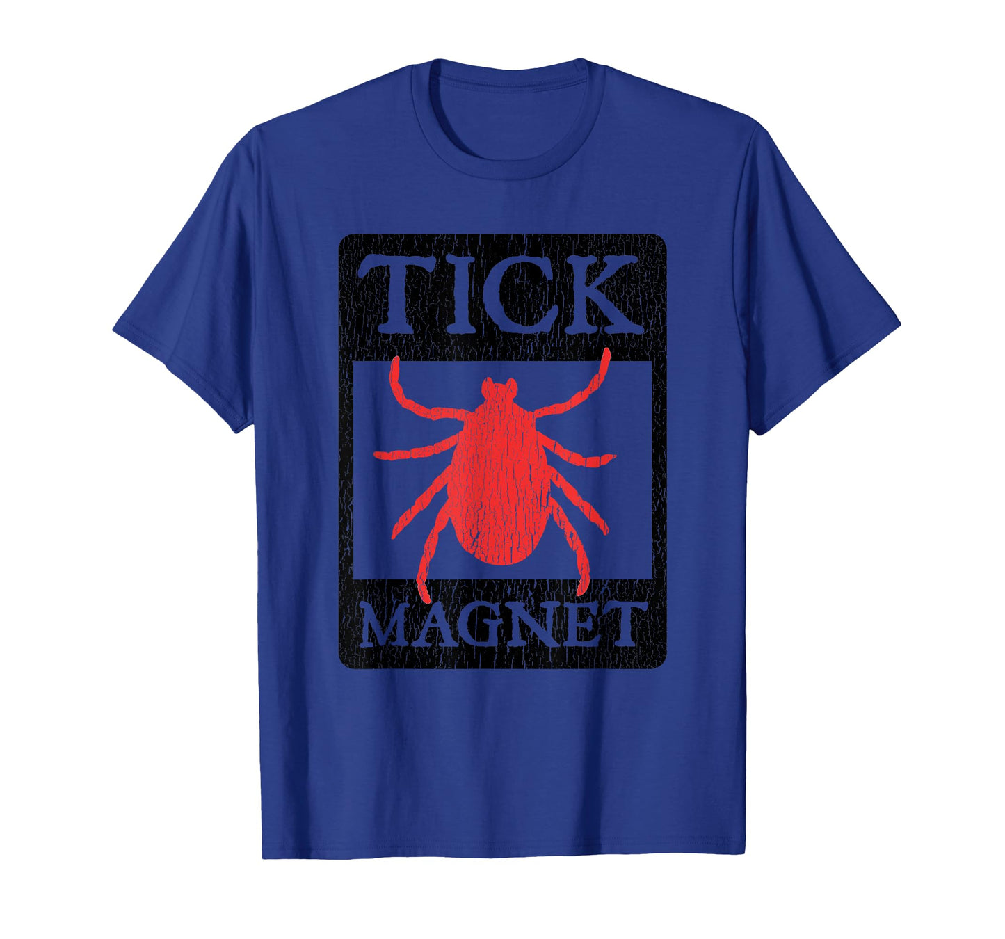 Tick Magnet Funny Summer Vacation Gag Gift Men Women Kids T-Shirt