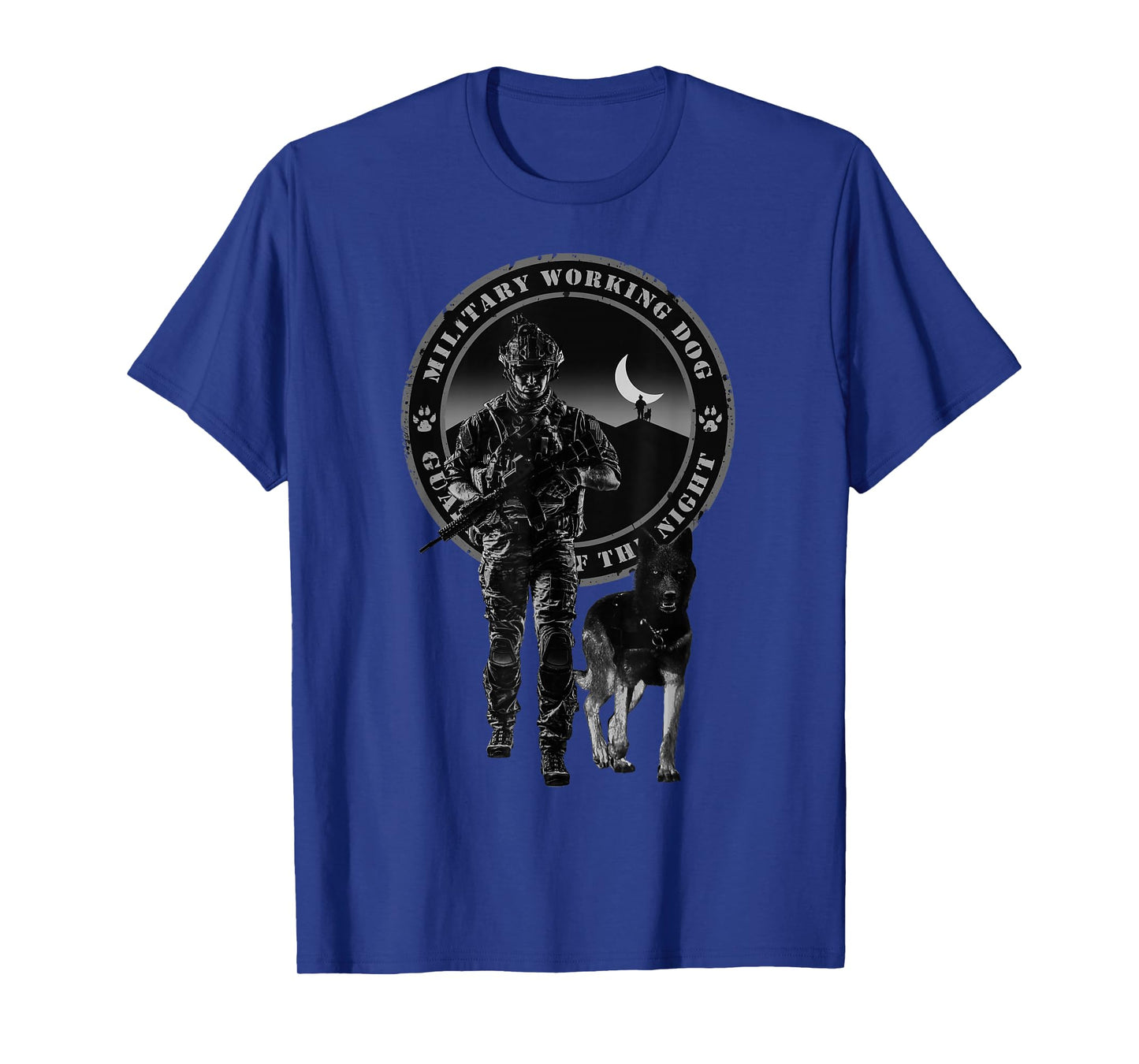 Military working dog - Guardians of the night T-Shirt