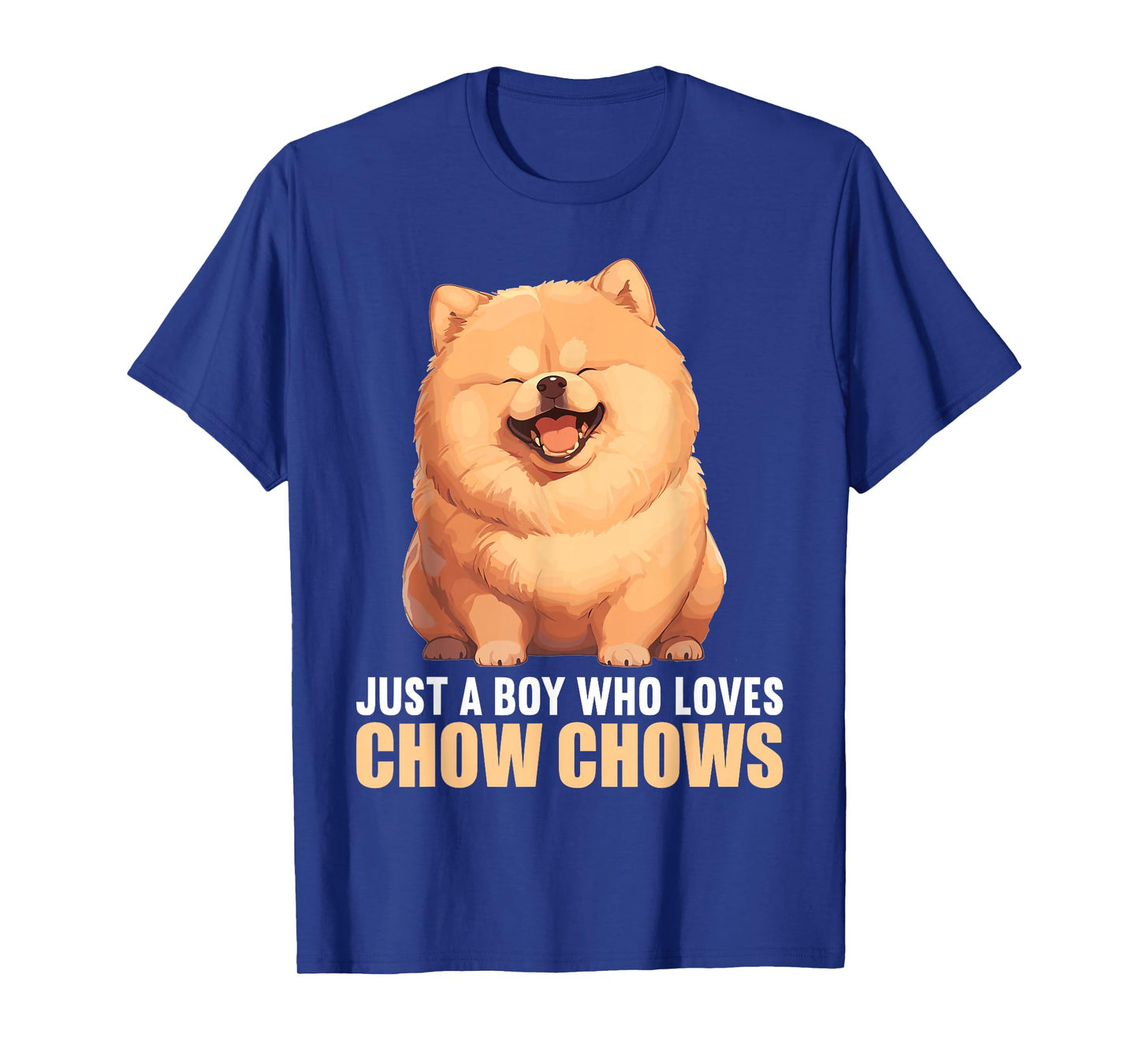 Just a Boy who loves Chow Chows Dogs Dog Chow Chow T-Shirt