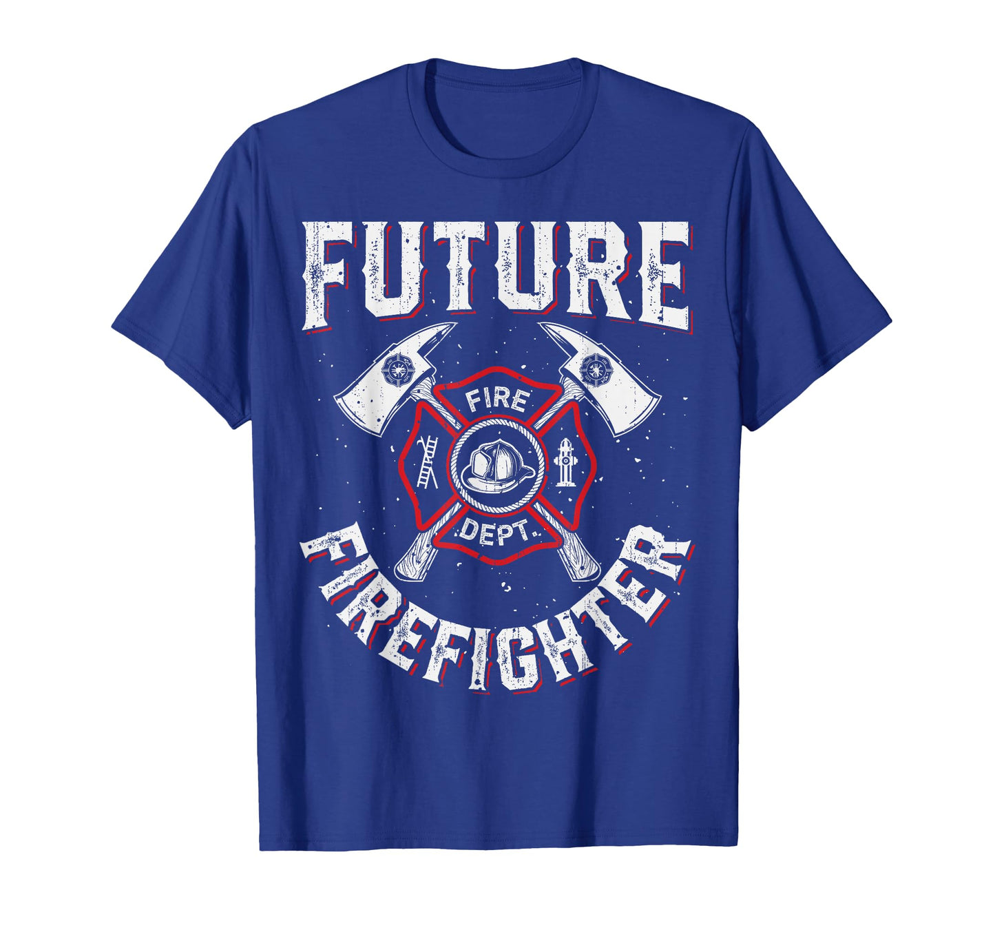 Future Firefighter Men Women Thin Red Line Firefighting T-Shirt