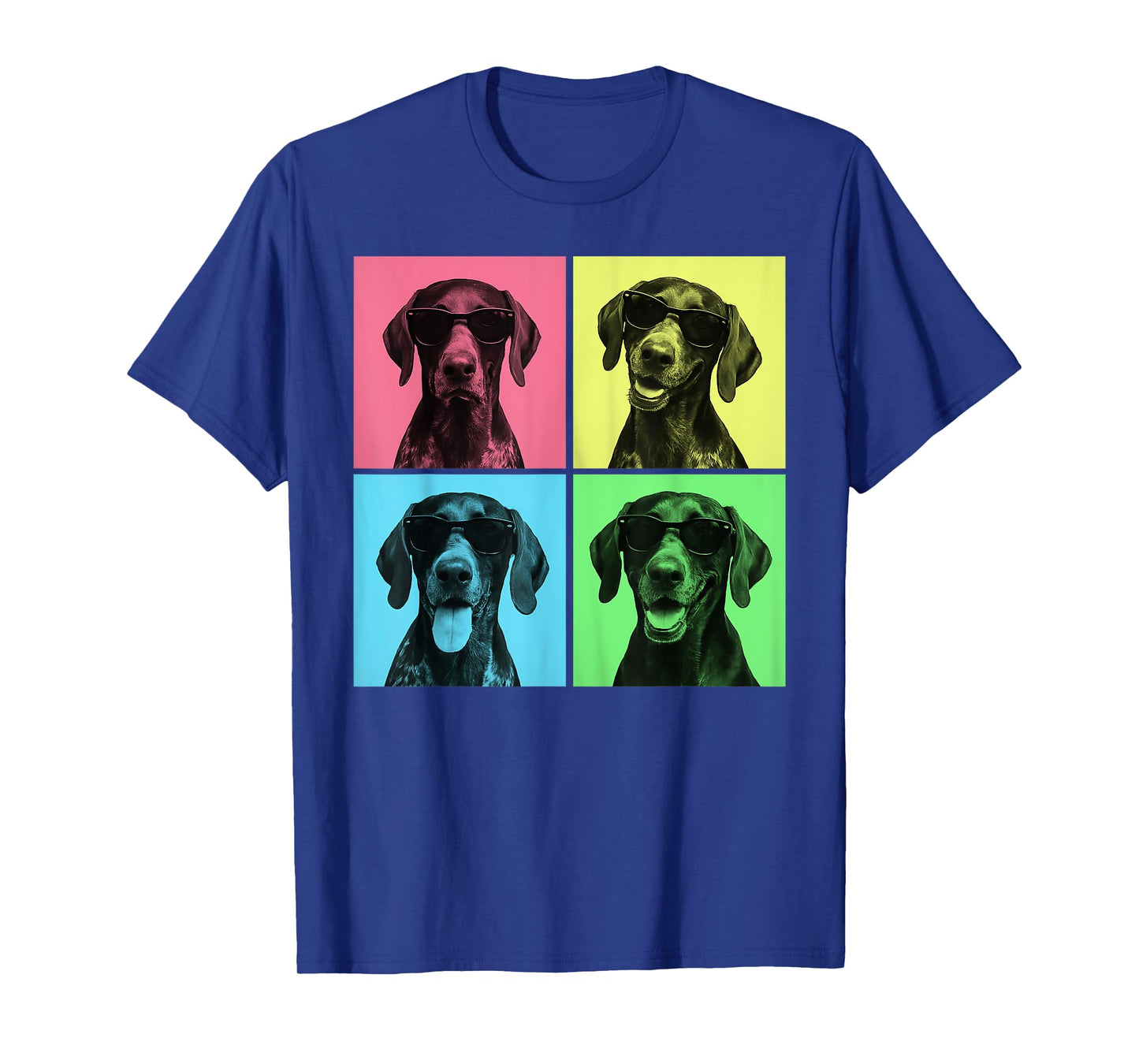 German Shorthaired Pointer Pop Art Funny Dog Photo Booth T-Shirt