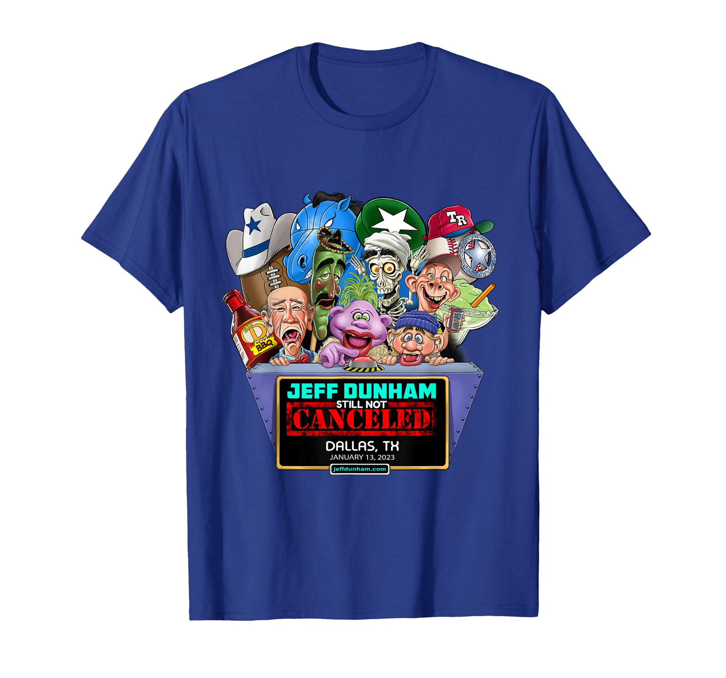 Jeff Dunham Dallas, TX (2023) T-Shirt