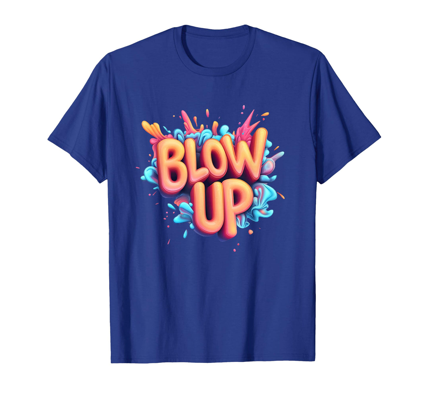 Colorful Blow Up Speech T-Shirt