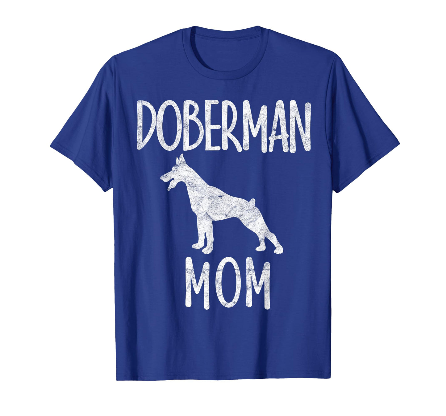 Vintage Doberman Mom Gift Dog Owner Pinschers Dobie Mother T-Shirt