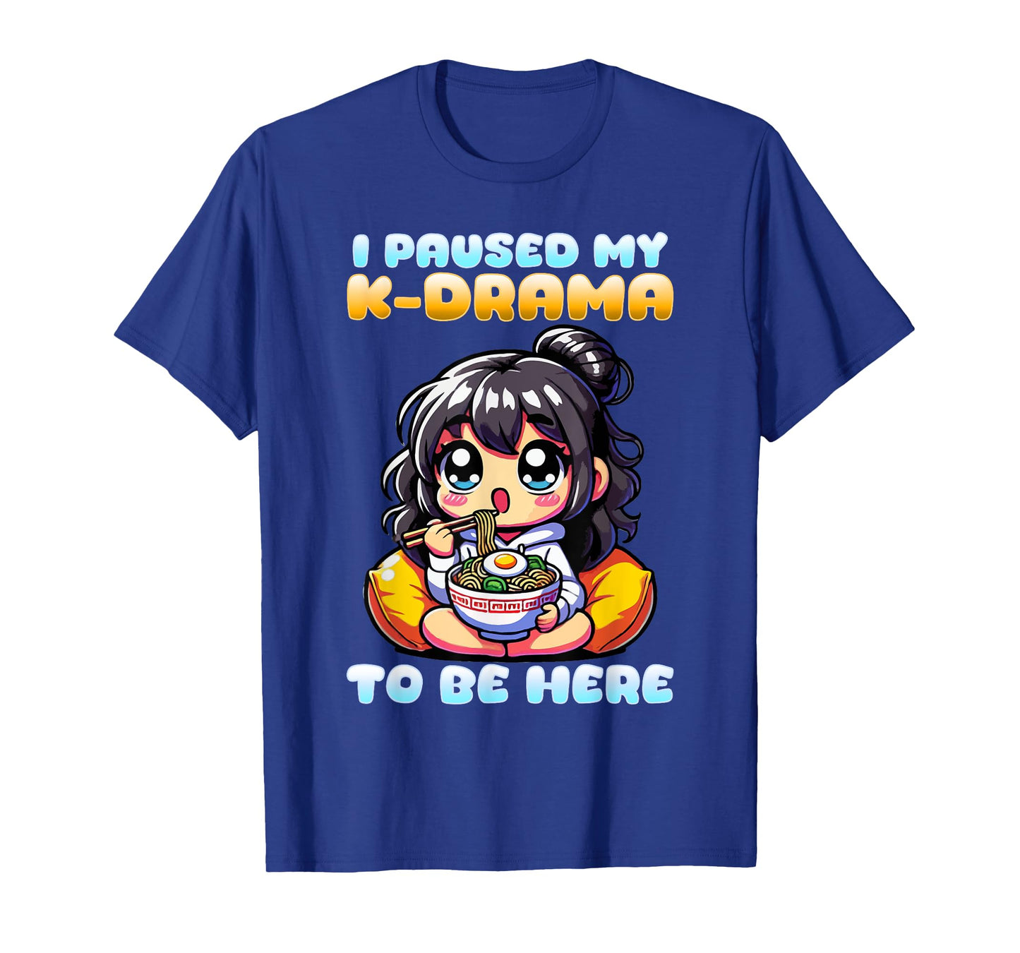 I Paused My K-Drama To Be Here I Finger Heart I Korean Music T-Shirt