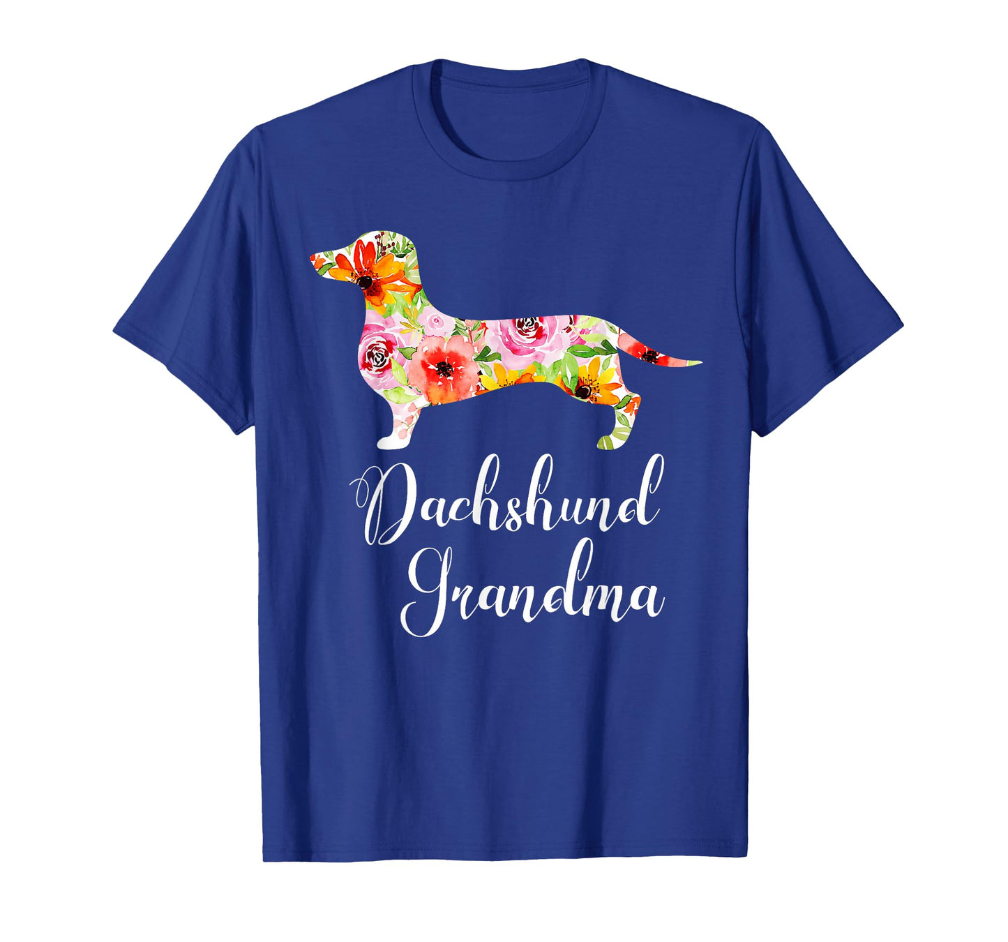 Dachshund Grandma T-Shirt Funny Dog Lover's Novelty Gift T-Shirt