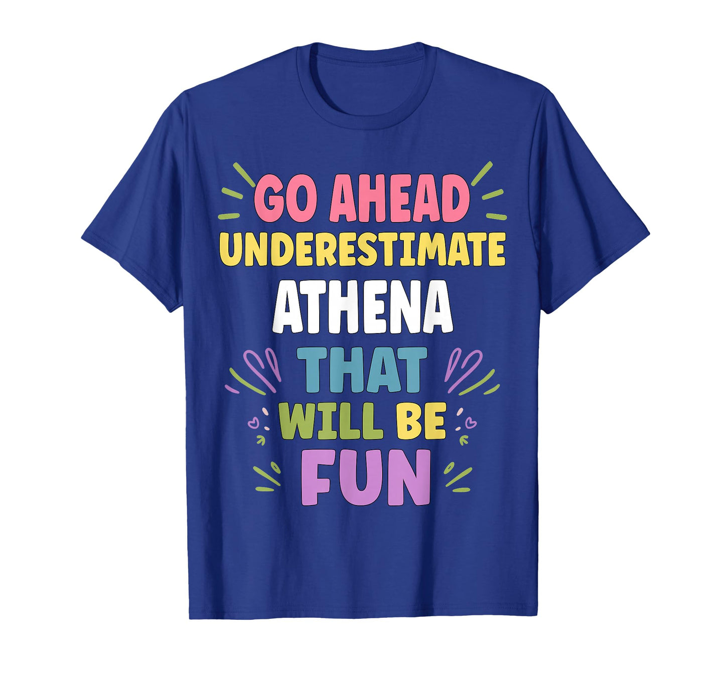 Athena Personalized Women's Gift Custom Athena T-Shirt