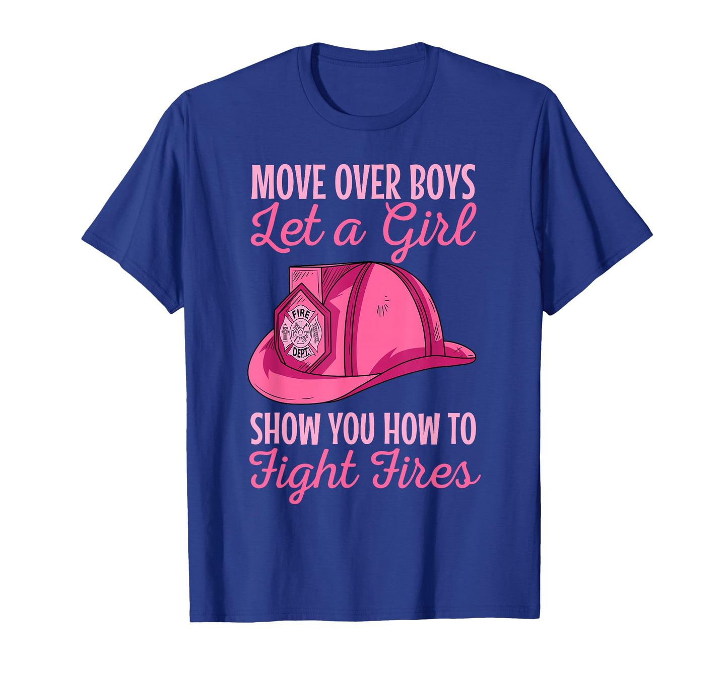 Firewoman Firefighter Women Volunteer Firefighting Rescuer T-Shirt