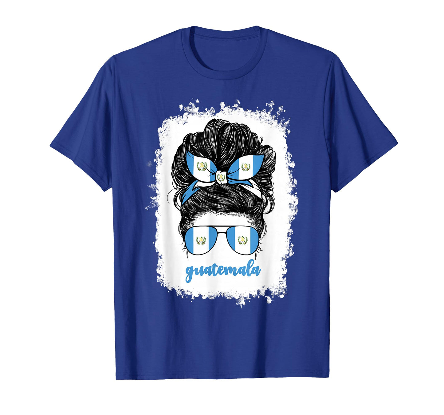 Chapina Guatemalan Women Girls Guatemala Flag Girl Woman T-Shirt