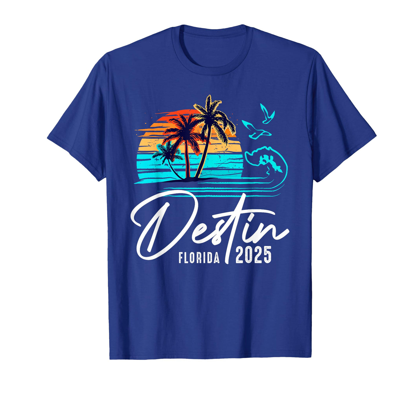 Destin Florida 2025 Vacation Souvenir Matching Family Group T-Shirt
