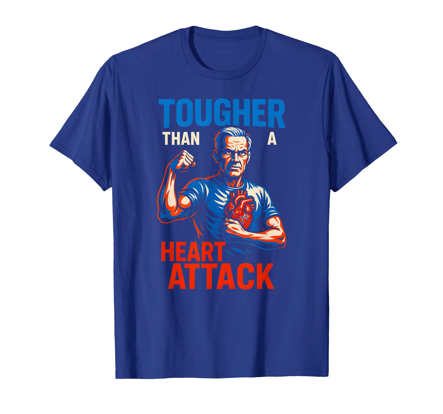 Patient Tougher Than a Heart Attack Men's Surgery Recover T-Shirt