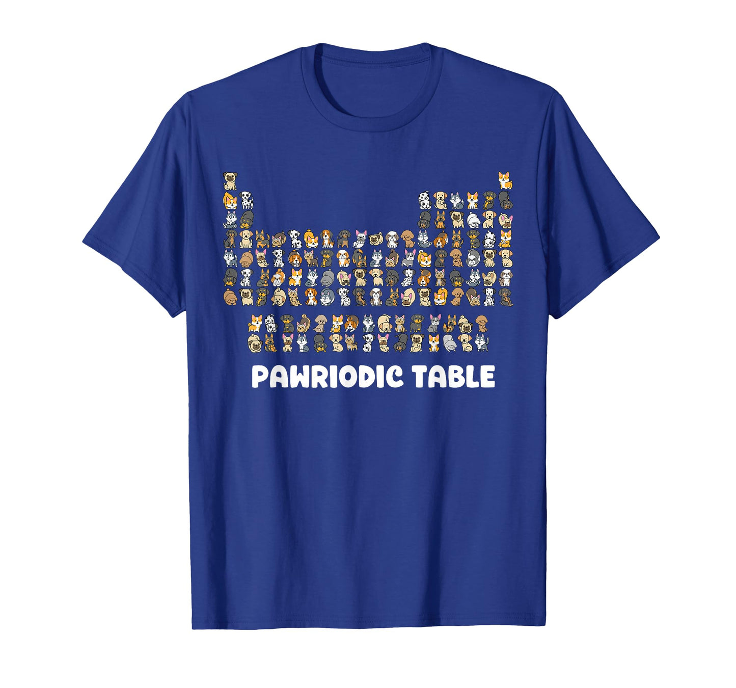 Periodic Table Shirt Chemistry Dog Periodic Table of Element T-Shirt