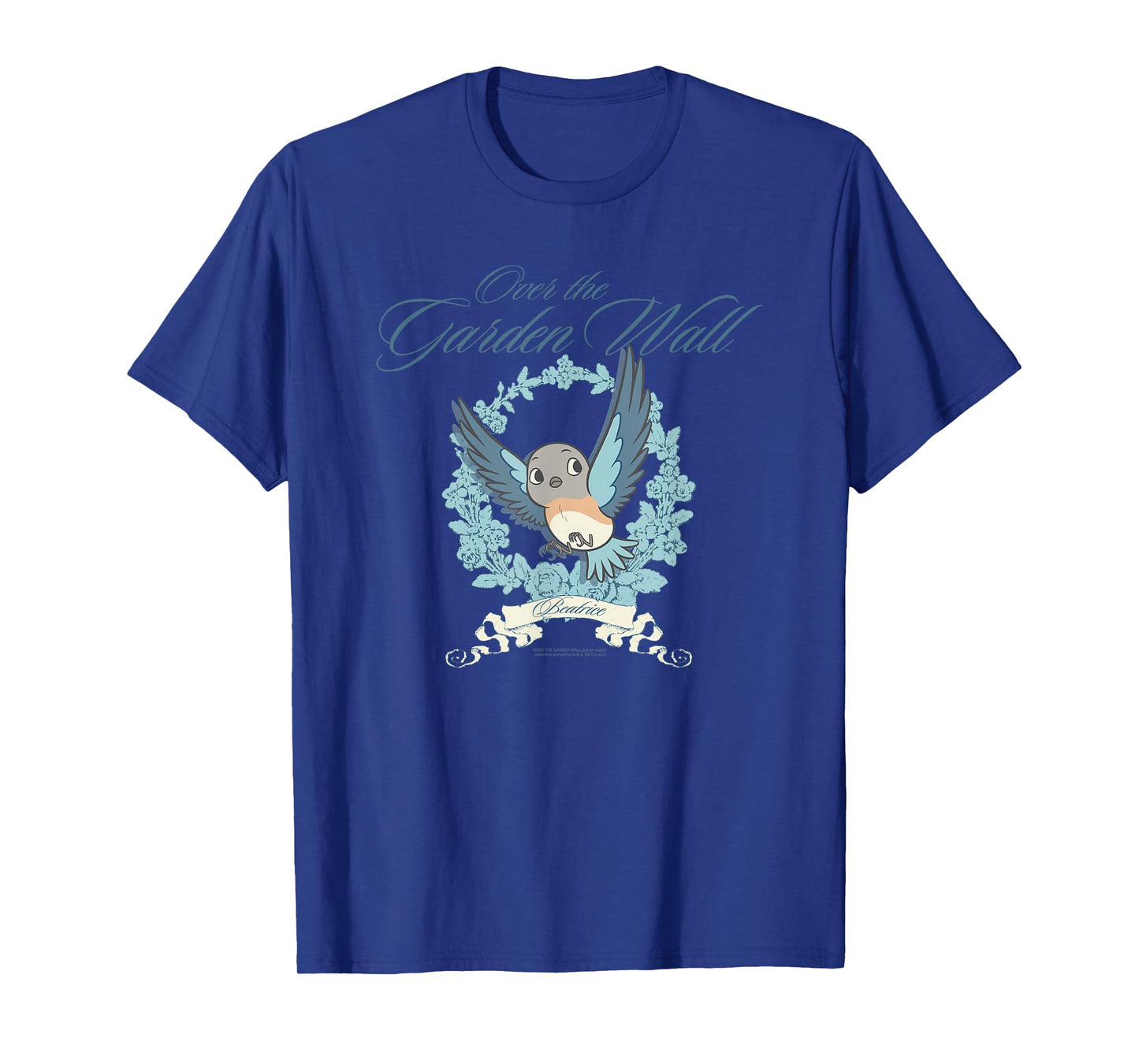 Over The Garden Wall Beatrice The Bluebird Cute Cartoon T-Shirt