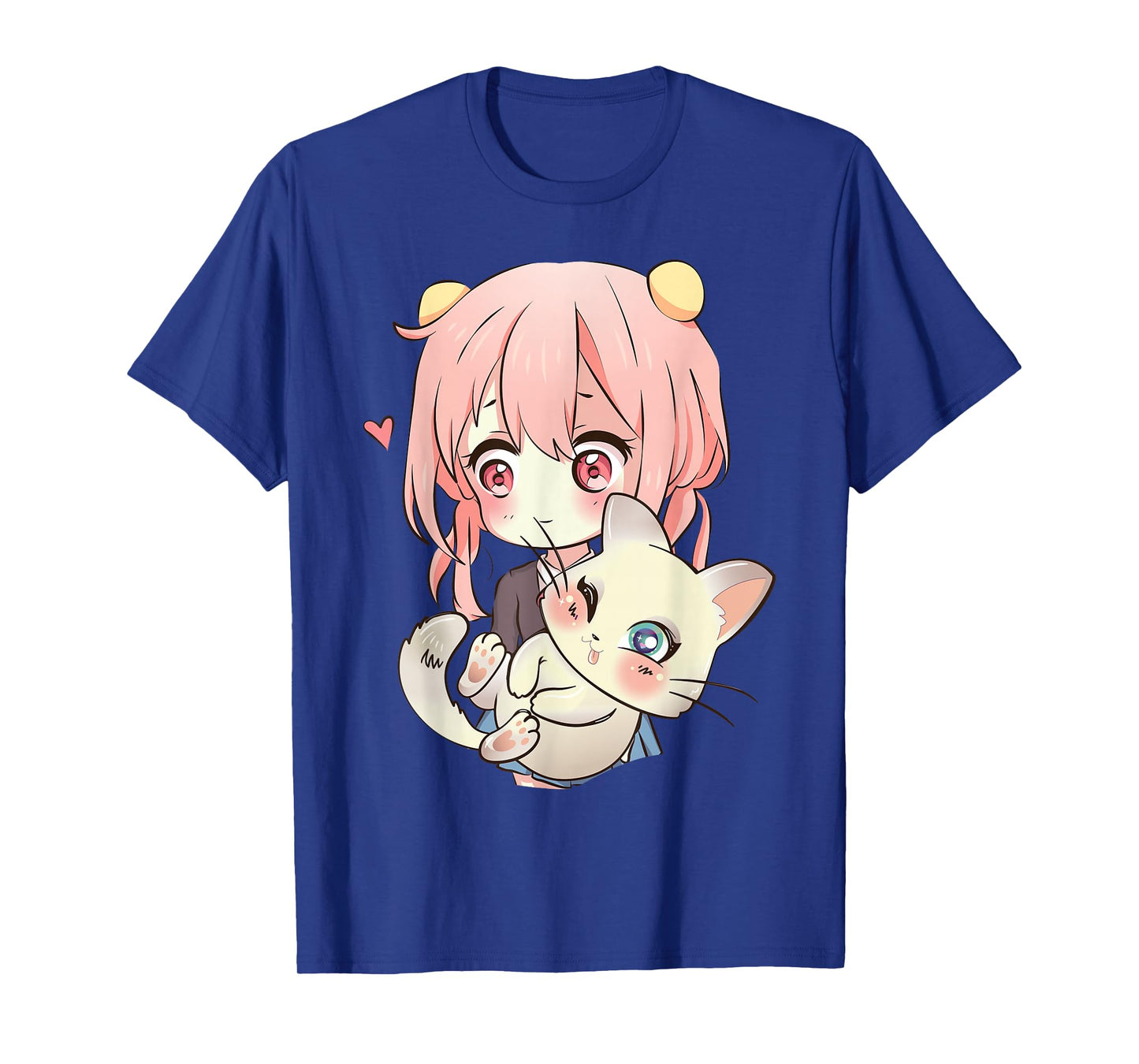 Anime and Cats Lover for Teen Manga Kawaii Graphic Otaku T-Shirt