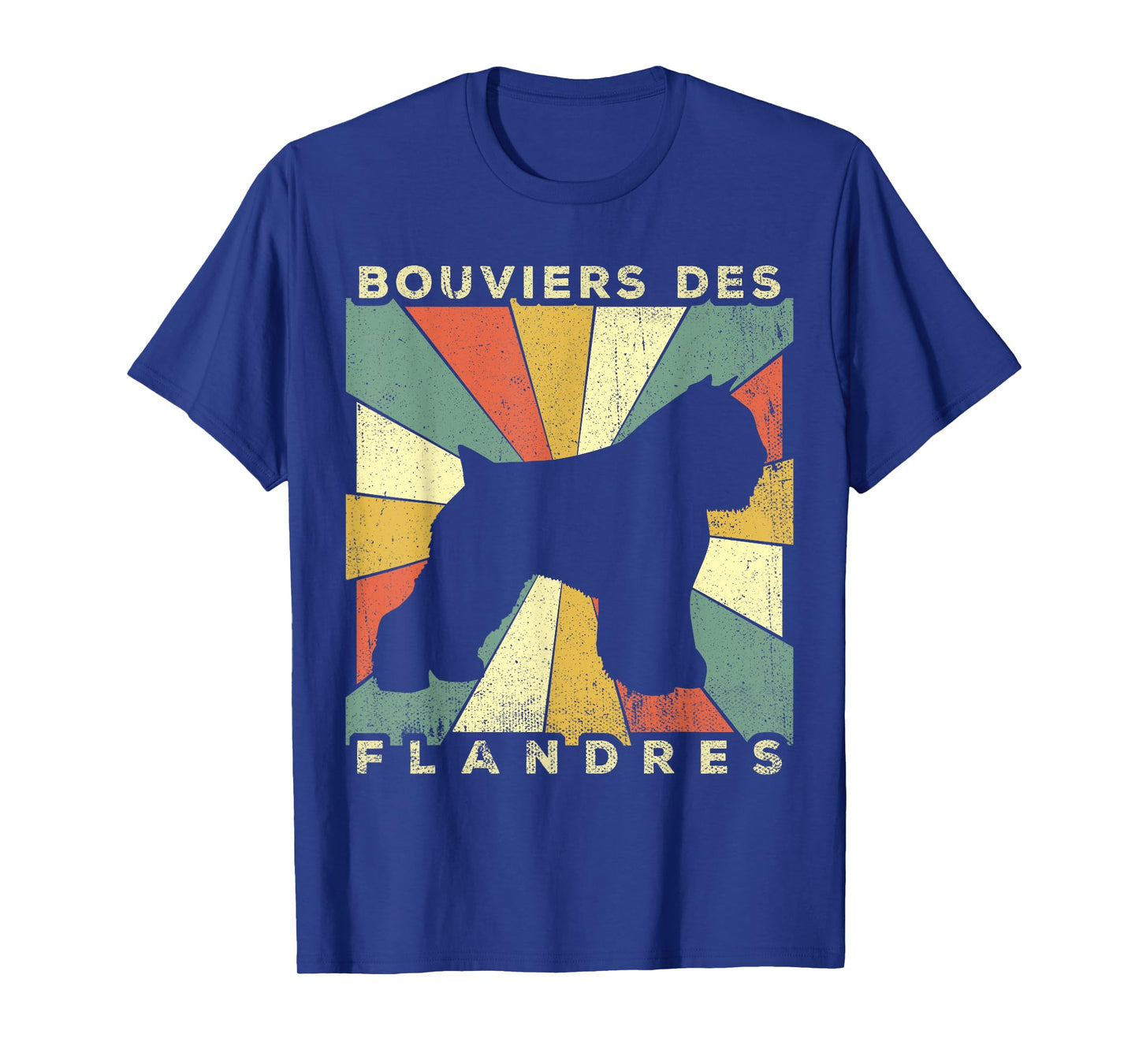 Bouviers des Flandres Dog Retro 70s Vintage Gift T-Shirt for Men Women Girls Kids