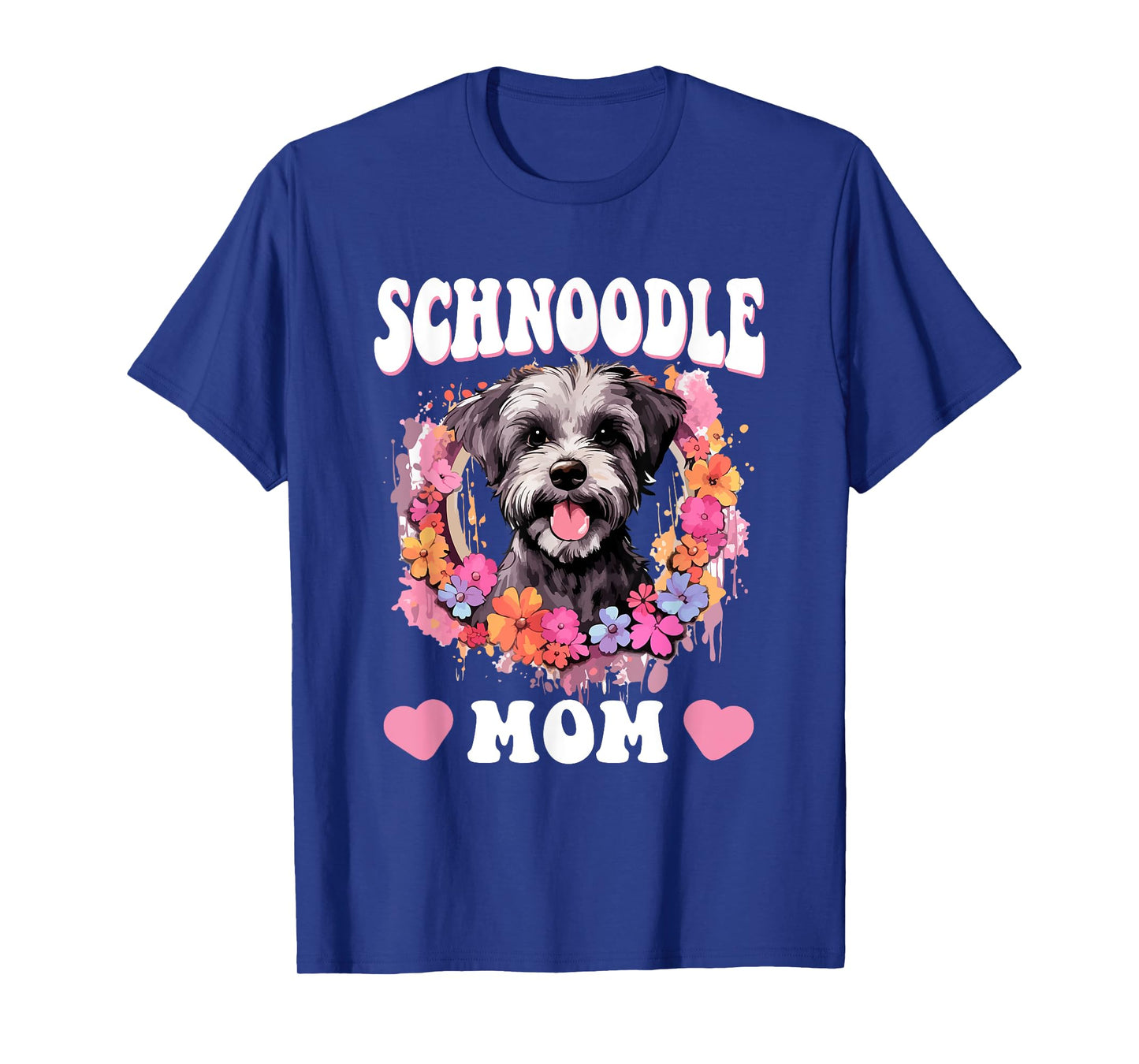 Schnoodle Snoodle Dog Breed Pet Schnoodle Mom Men Women Girls Kids T-Shirt