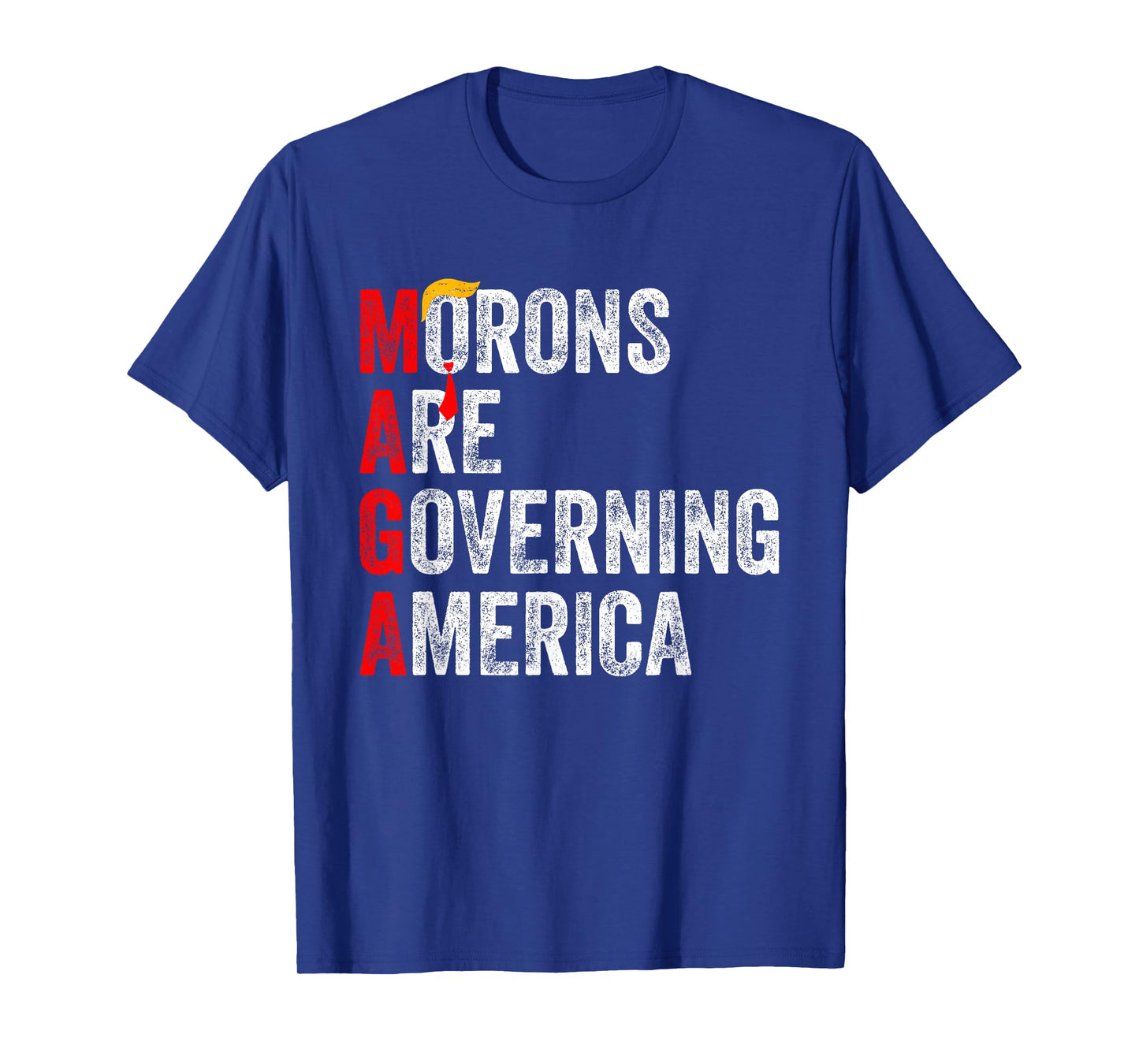 Morons Are Governing America Funny Trump 2024 T-Shirt