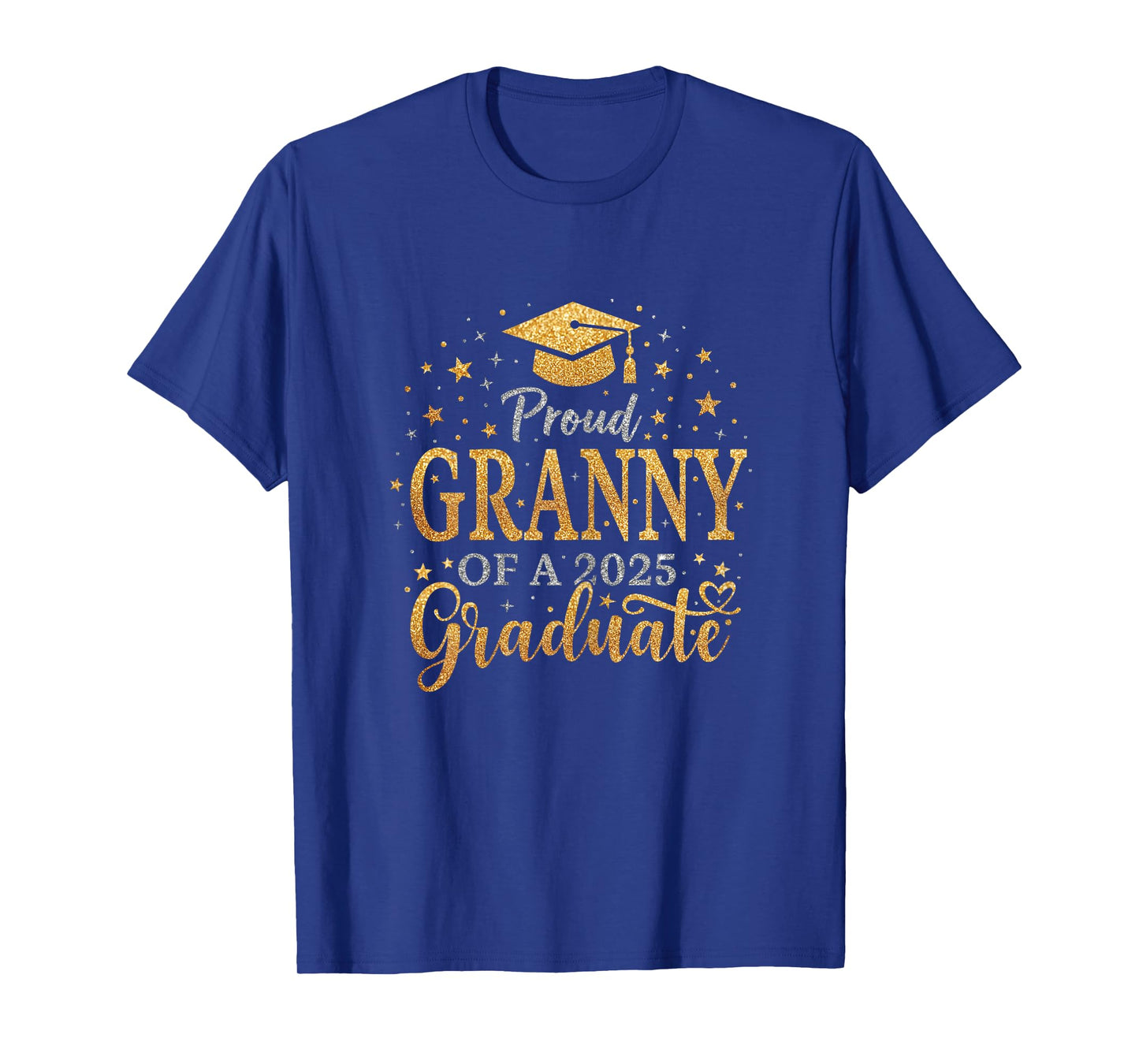 Funny Senior Proud Granny of a Class of 2025 Graduate T-Shirt