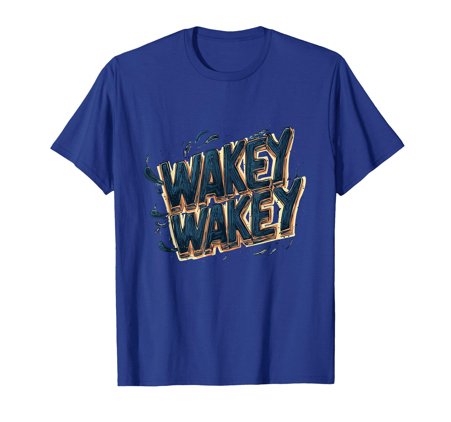 Funny Wakey Wakey Emblem Costume T-Shirt