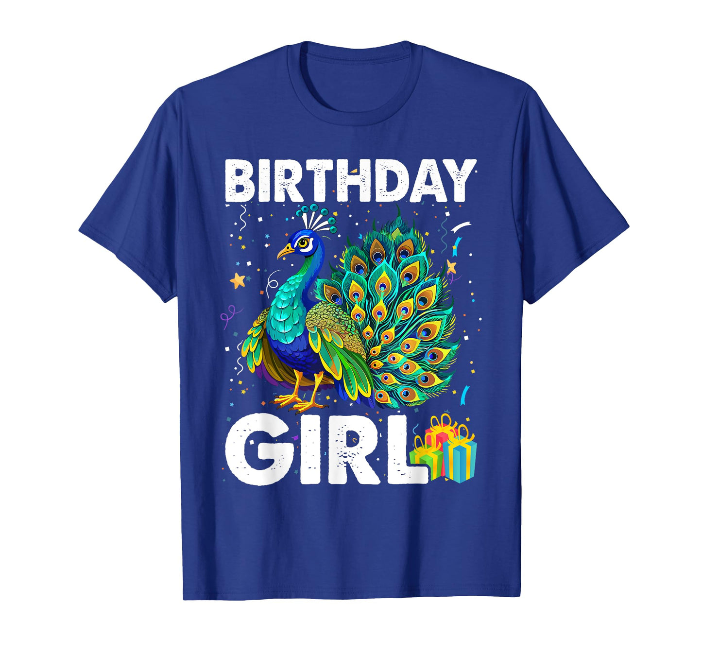 Birthday Girl PEACOCK for Birthday T-Shirt