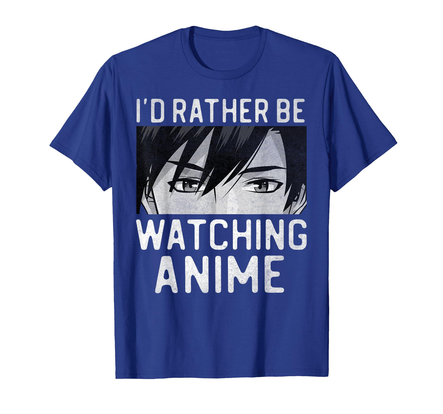 I'd Rather Be Watching Anime Manga Lover Gifts Kawaii Otaku T-Shirt