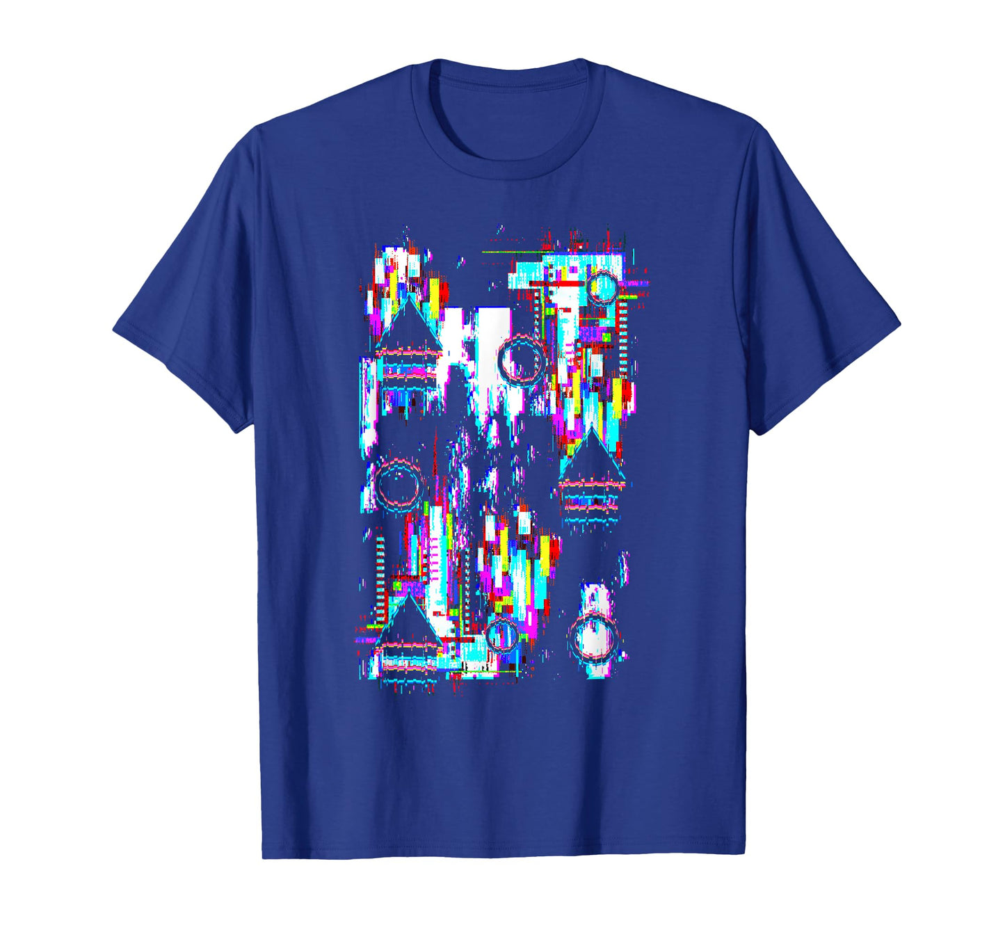 MegaUltraEpic Glitch - Men's Anime Glitch Art T-Shirt - Black - Small - Short Sleeve - Classic Fit - Unisex - All Seasons