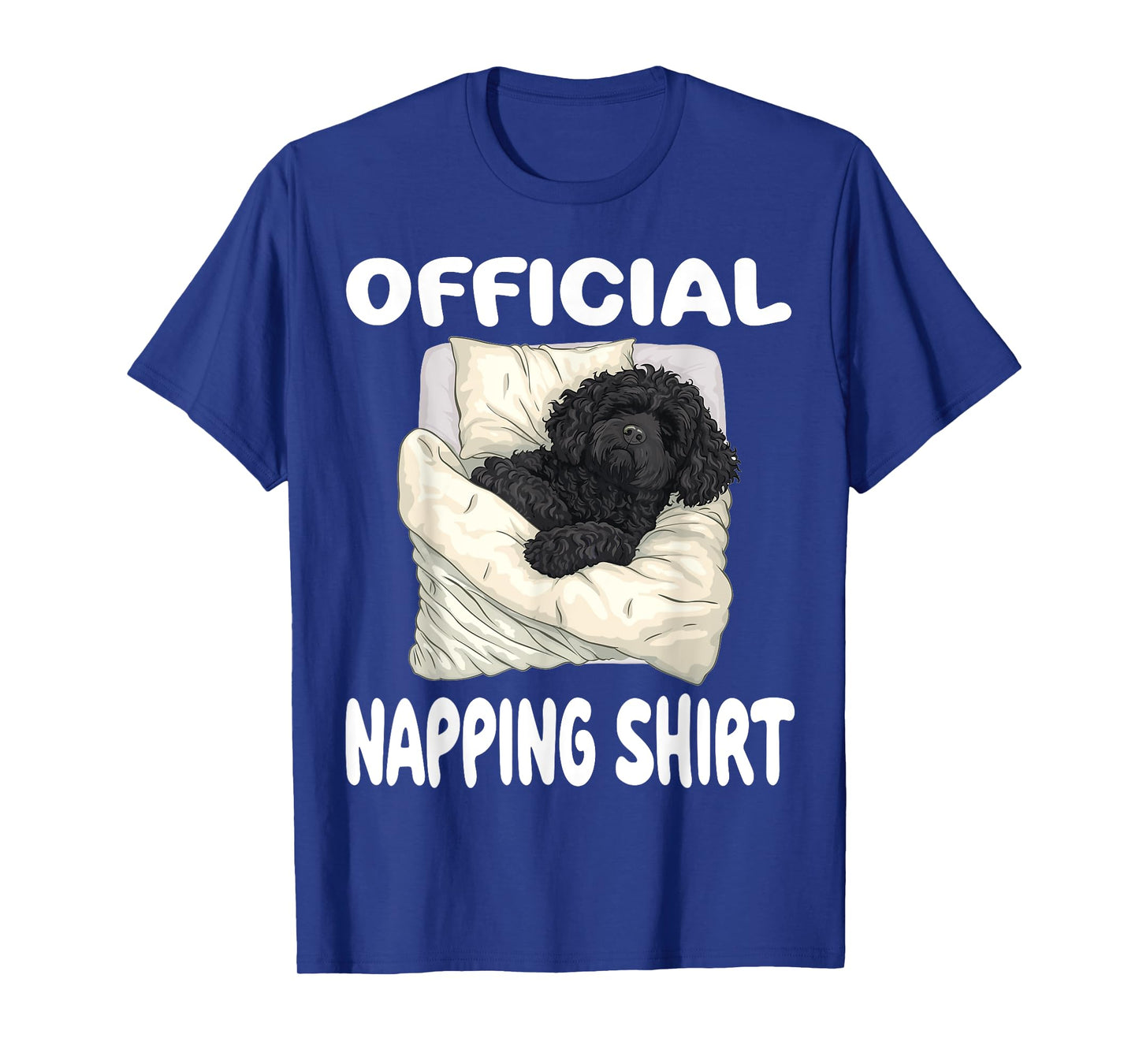 Portuguese Water Dog Official Napping shirt Pajamas T-Shirt