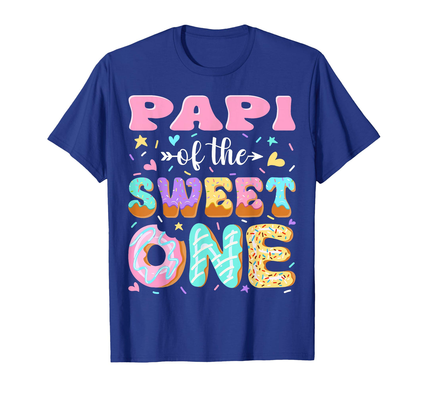 Papi of The Sweet One First Birthday Matching Family T-Shirt