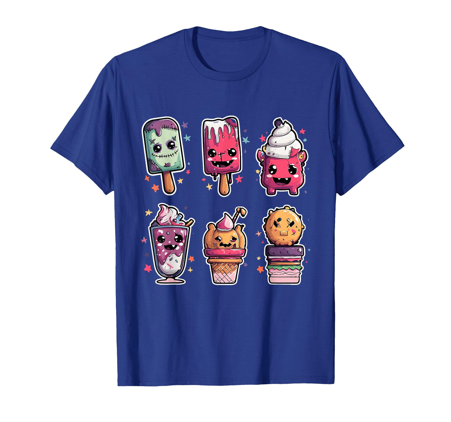 Funny Spooky Horror Halloween Ice Cream Summer Toddler Kids T-Shirt