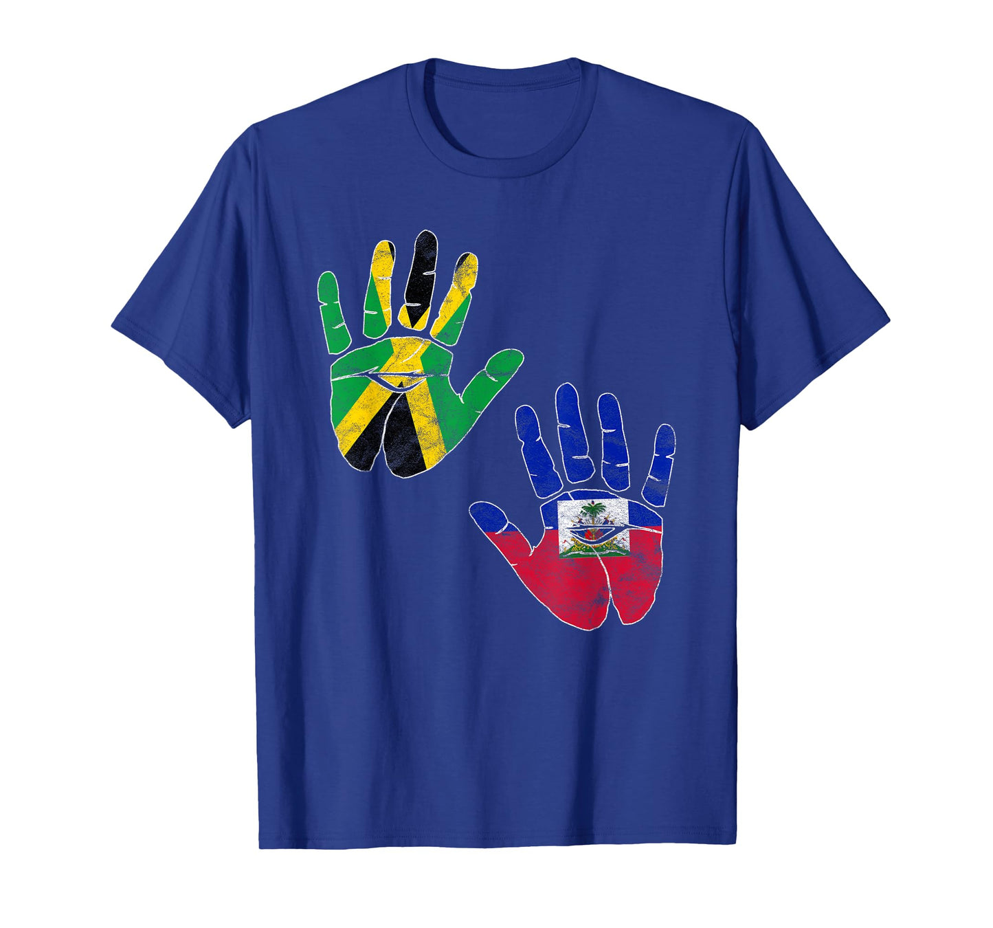 Haiti Haitian America Jamaica Caribbean Combo Mixed Kids T-Shirt