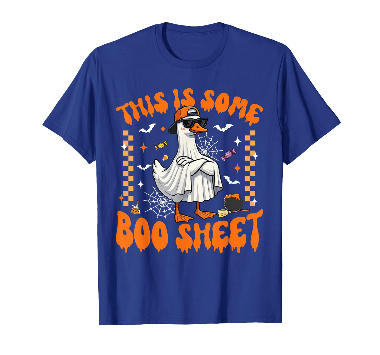 This Is Some Boo Sheet Cool Goose Funny Halloween Men Boys T-Shirt