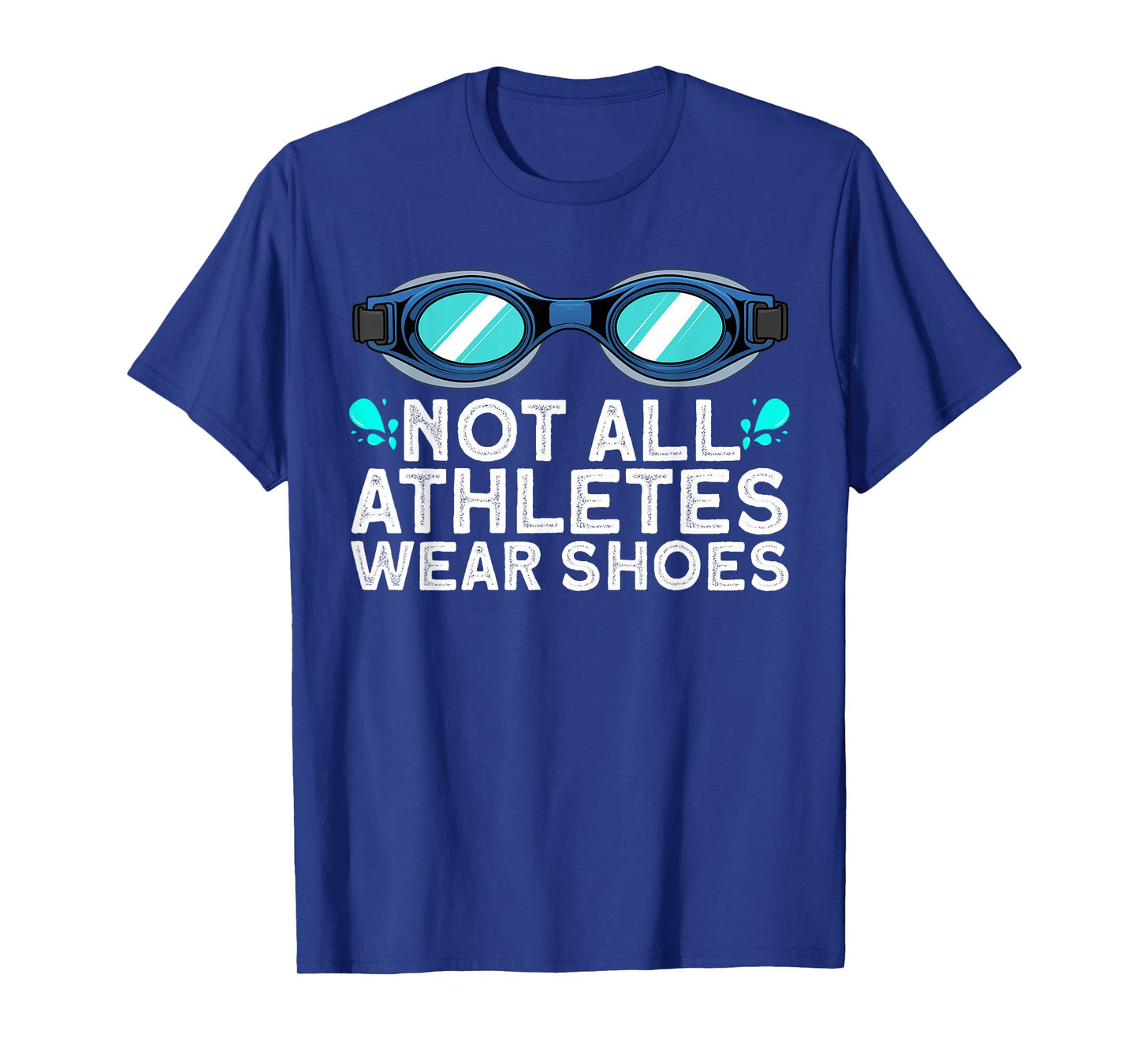 Cool Swimming for Men Women Swimmer Swim Instructor Goggles T-Shirt