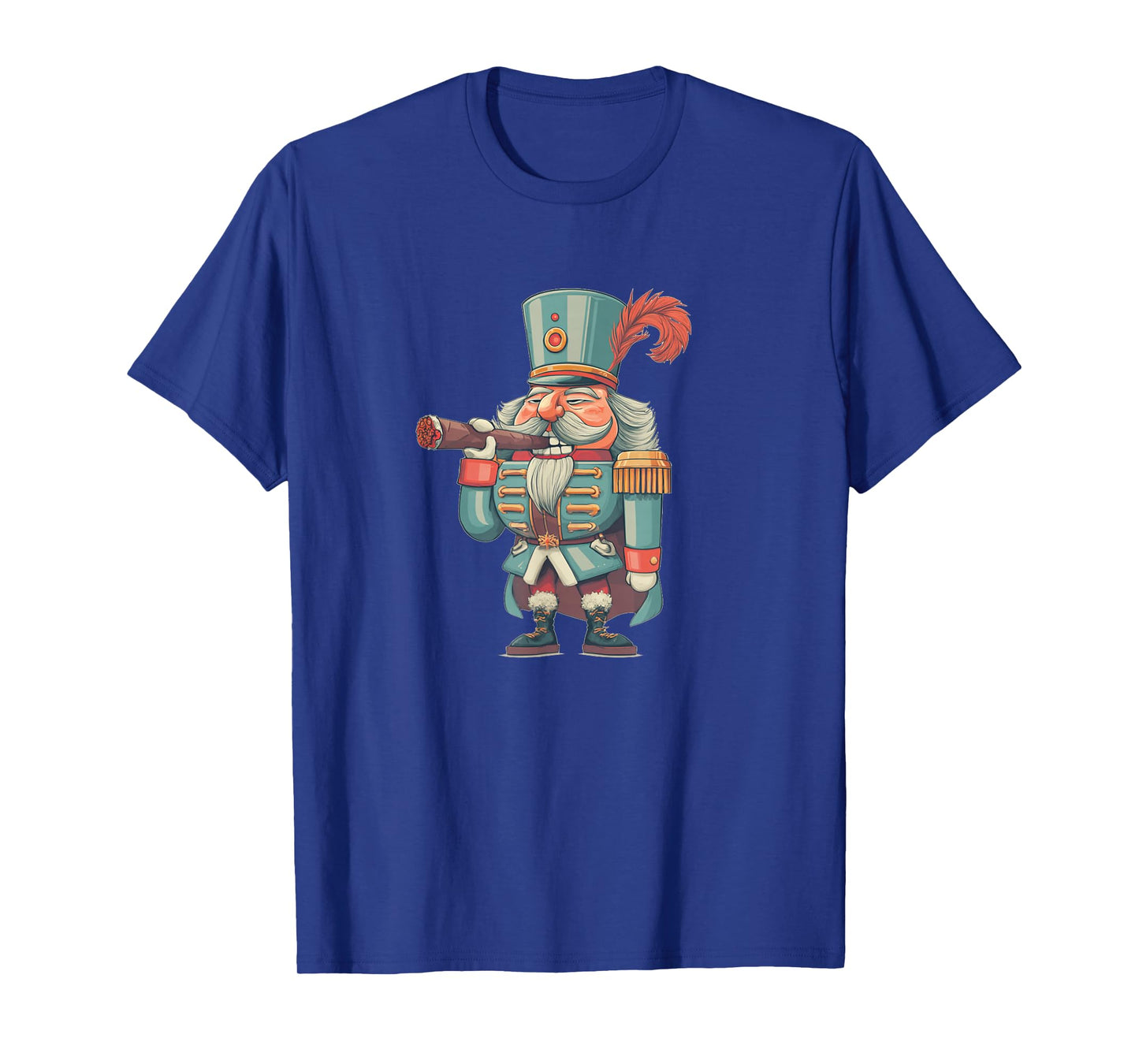 Funny Nutcracker with Cigar Costume for Man and Woman T-Shirt