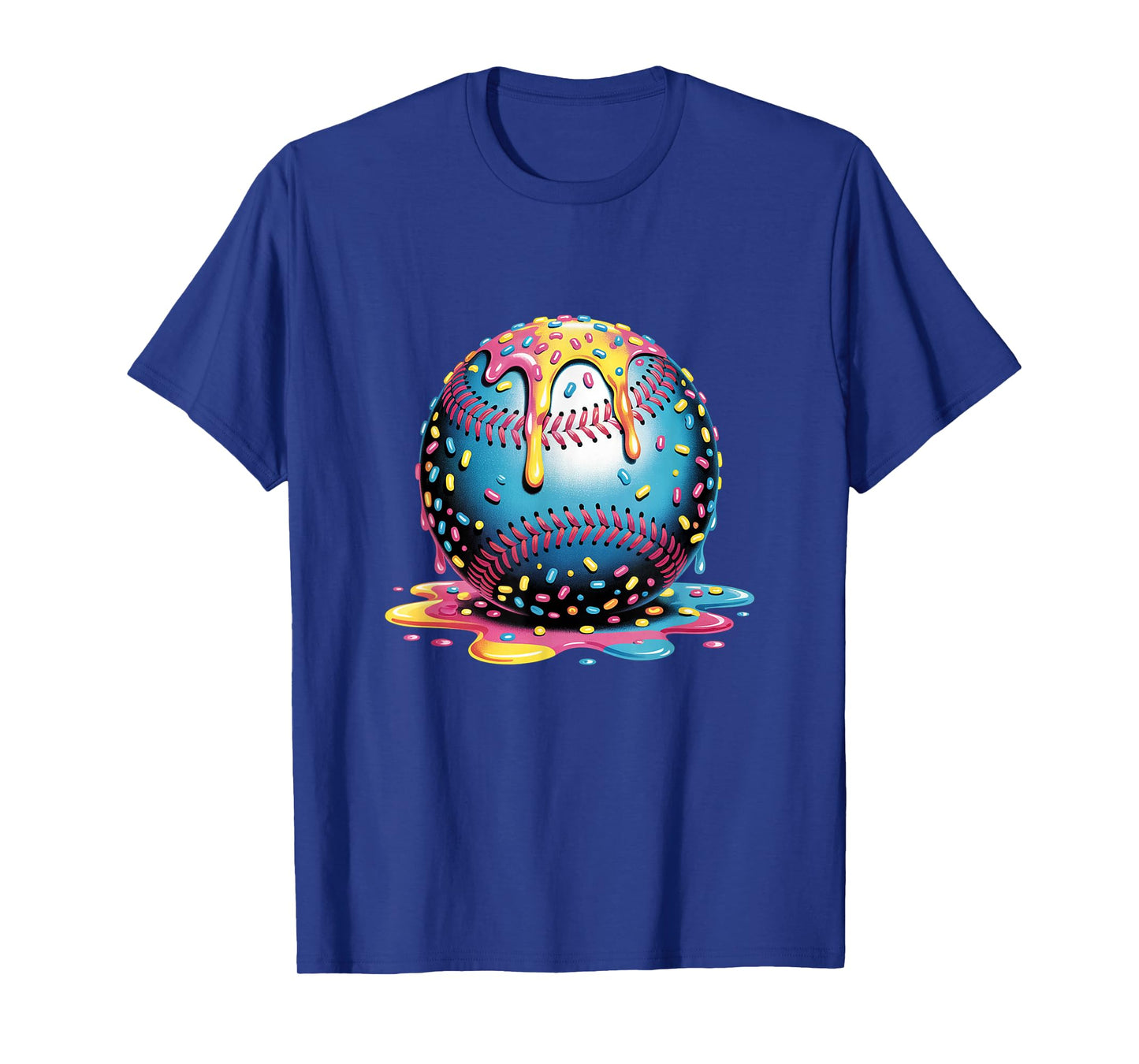 Ice Cream Drip Baseball Stuff Baseball Drip For Boys Kids T-Shirt