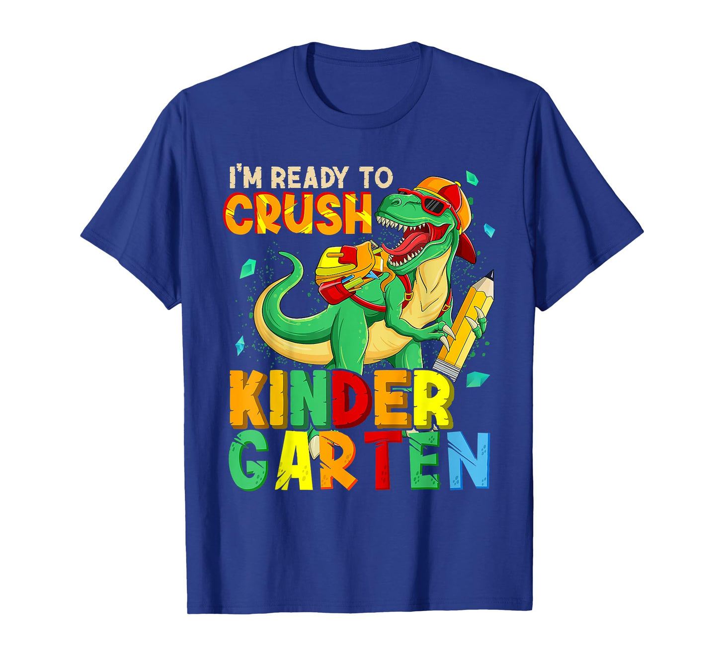 2027 I'm Ready To Crush Kindergarten Dinosaur Boys Kinder T-Shirt