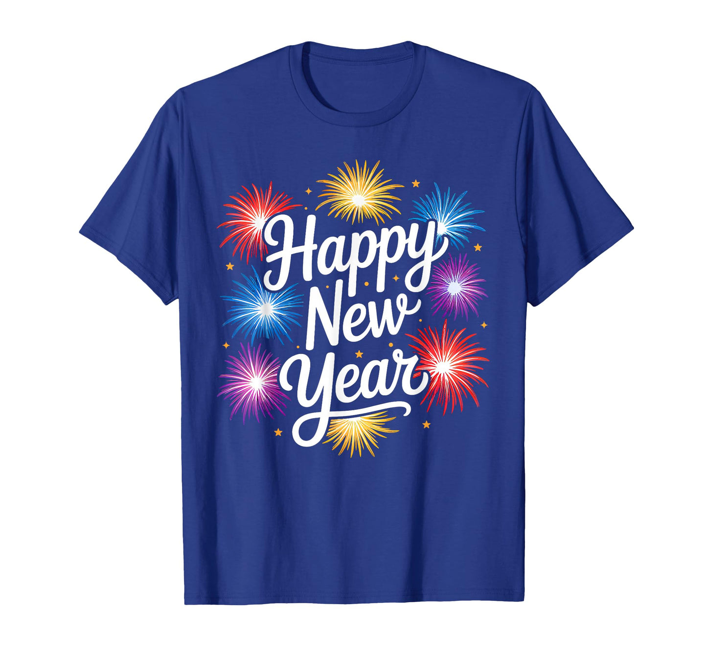 Happy New Year Party Family Matching New Years Eve Fireworks T-Shirt